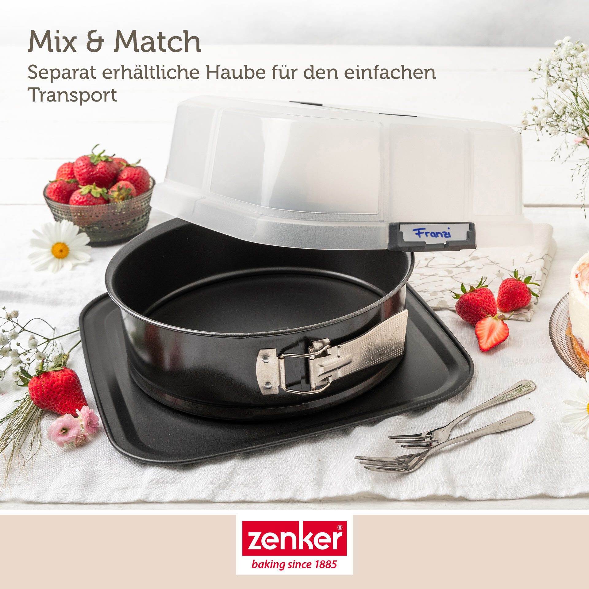 Springform Bake, Click & Go, Ø24cm