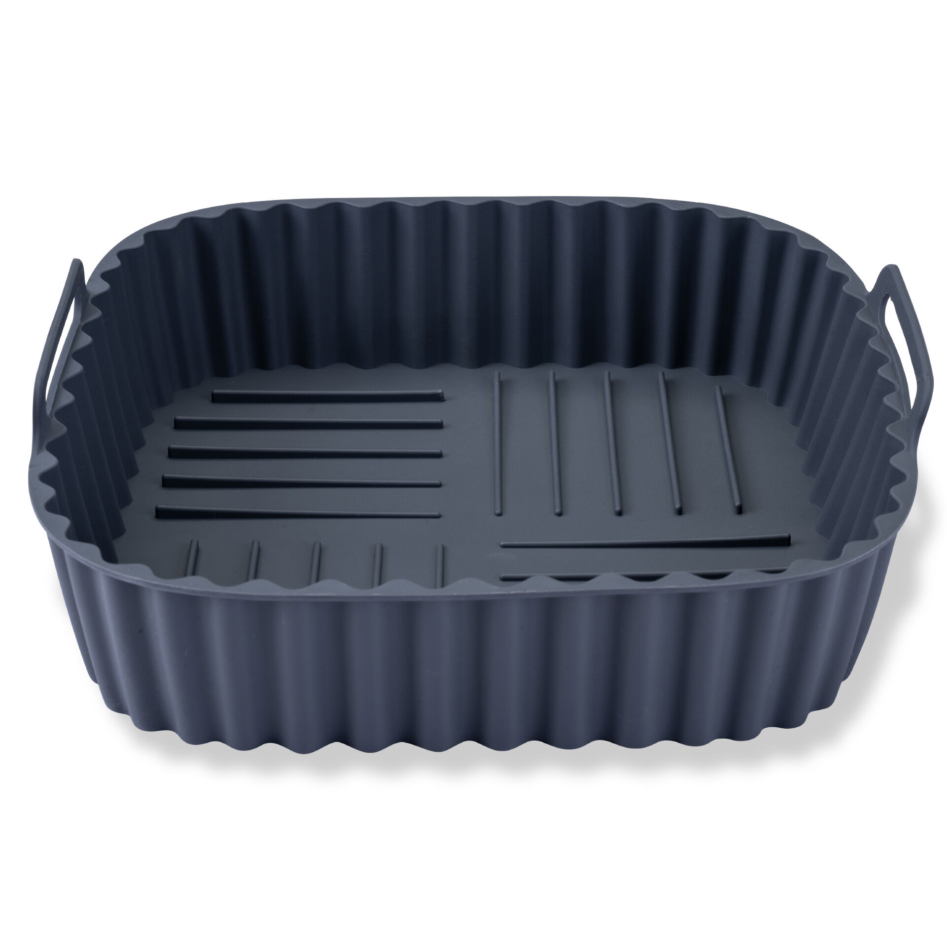 Silikonform für Heißluftfritteuse eckig, 19x19x5cm