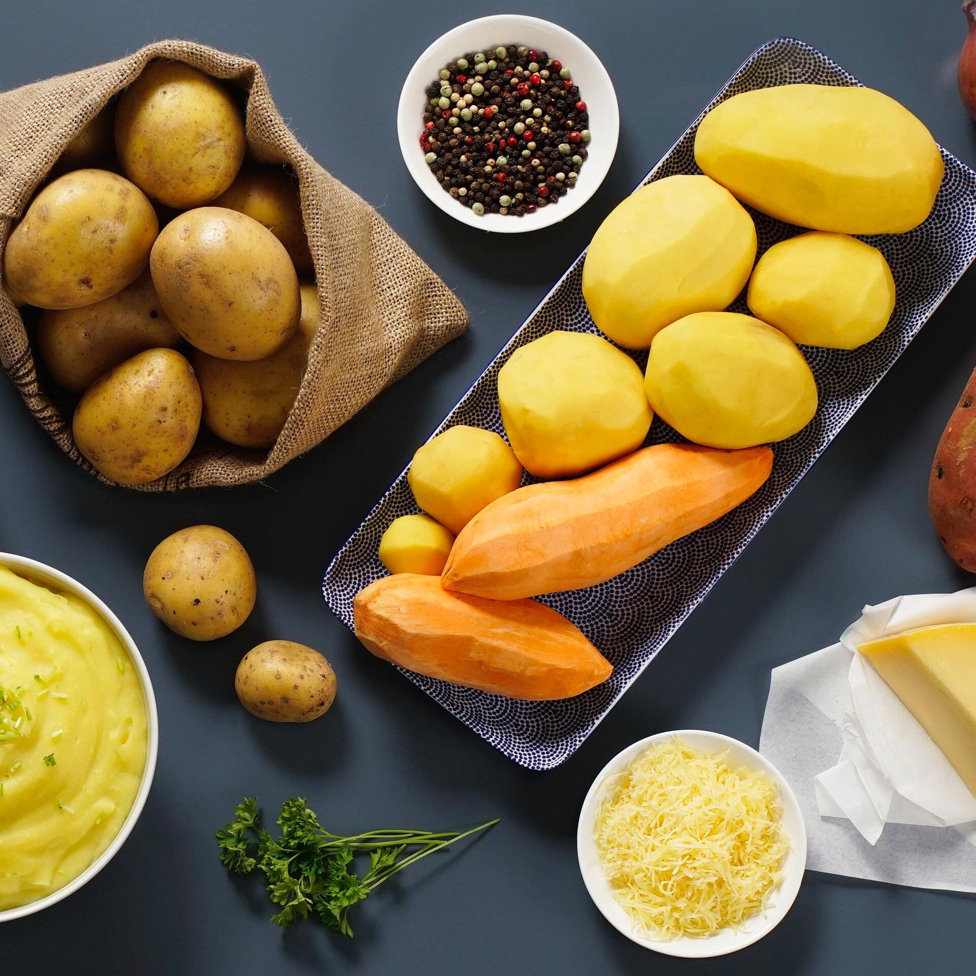 Spätzlepresse mit 3 Lochscheiben #easyprepare, 4-teilig