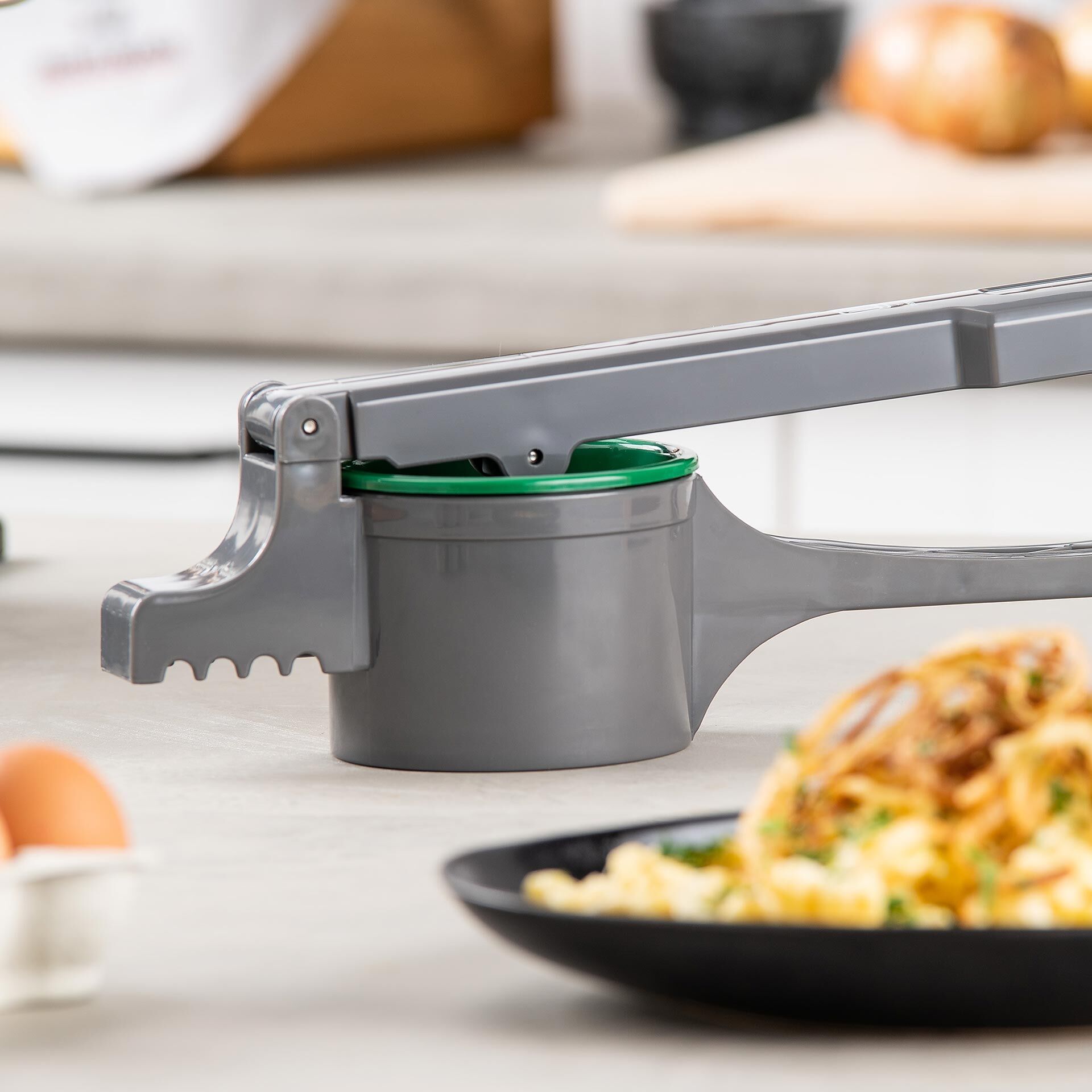 Spätzlepresse mit 3 Lochscheiben, 4-teilig | 23435