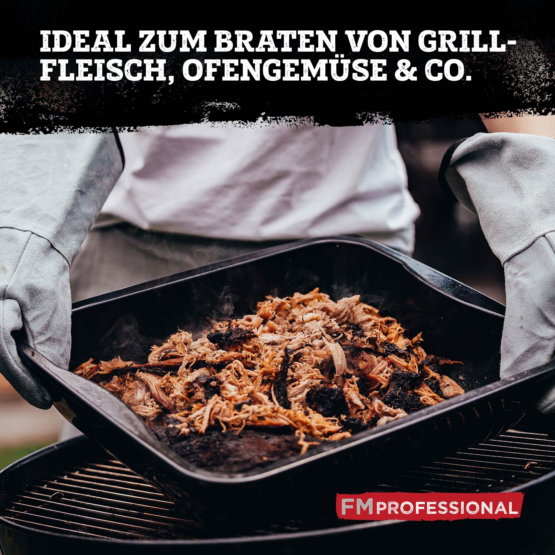 XXL Bräter, 40x34cm, Emaille