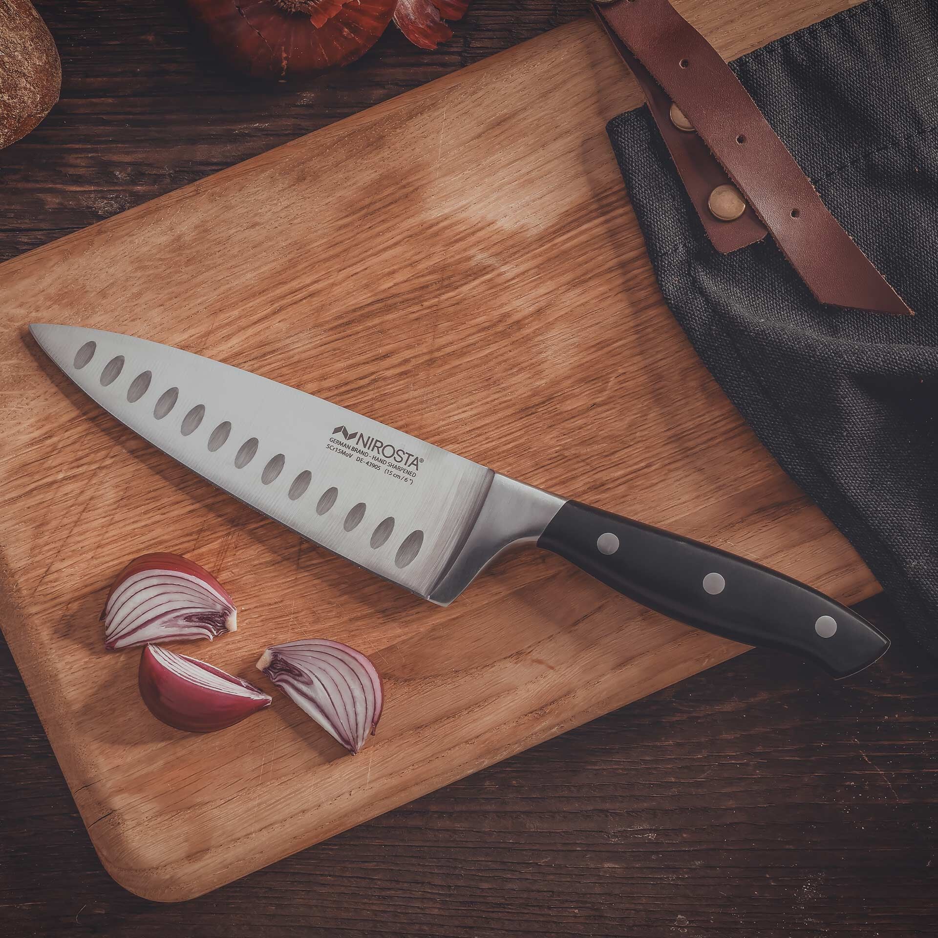 Kochmesser Trinity, 15cm, Edelstahl-Klinge