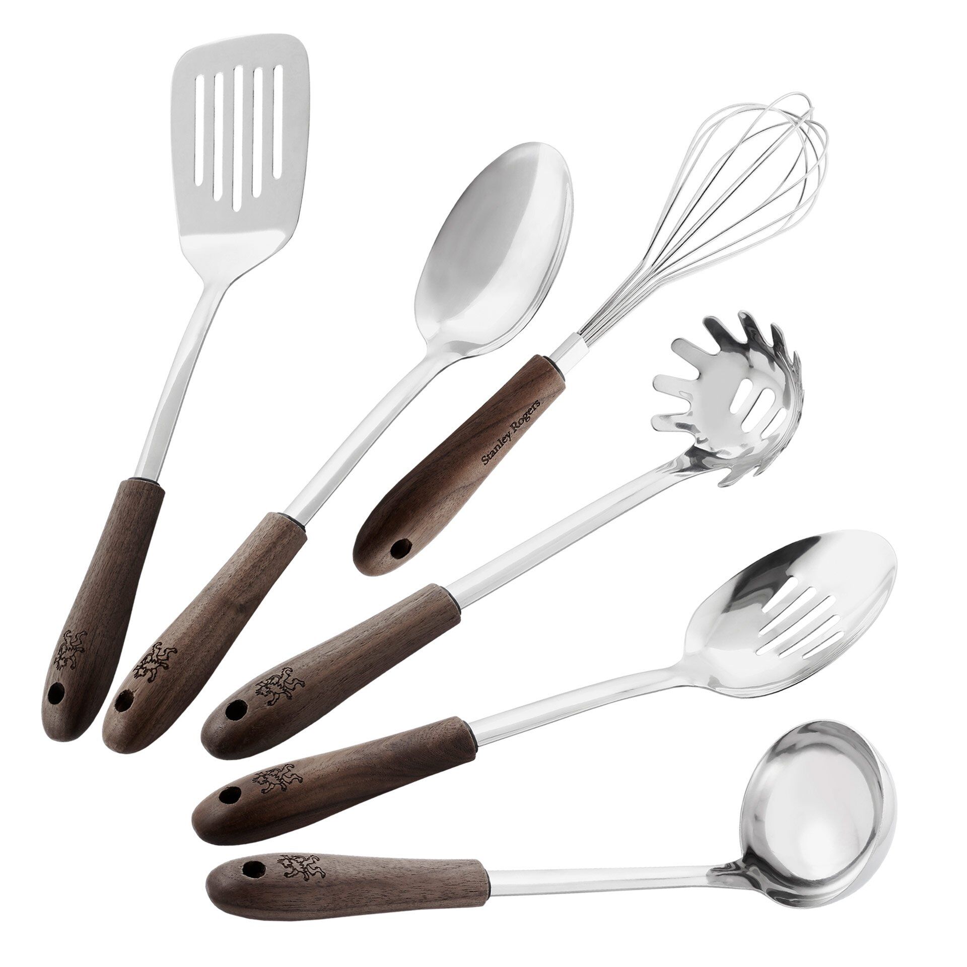 Küchenhelfer-Set "Black Walnut", 6-teilig