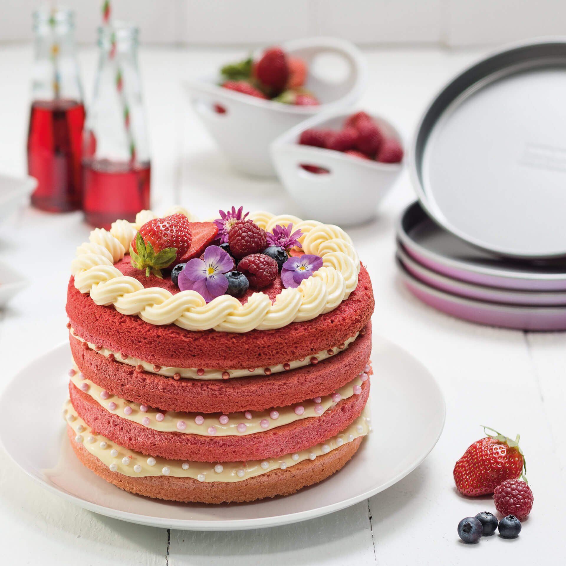 Schichtkuchen Form-Set creative studio, Ø17cm, 4-teilig