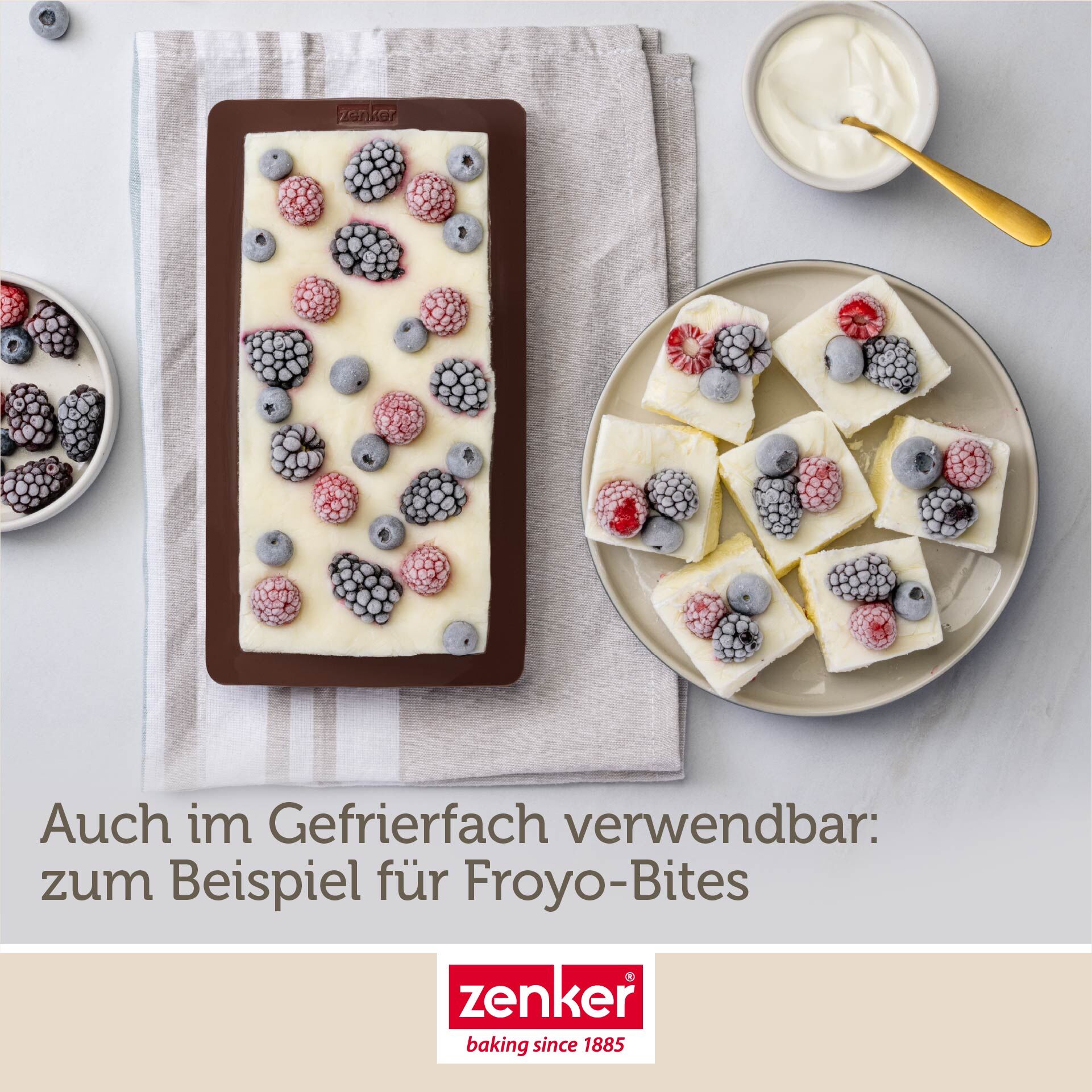 Schokoladenform Dubai-Schokolade, Silikon, 2 Stück