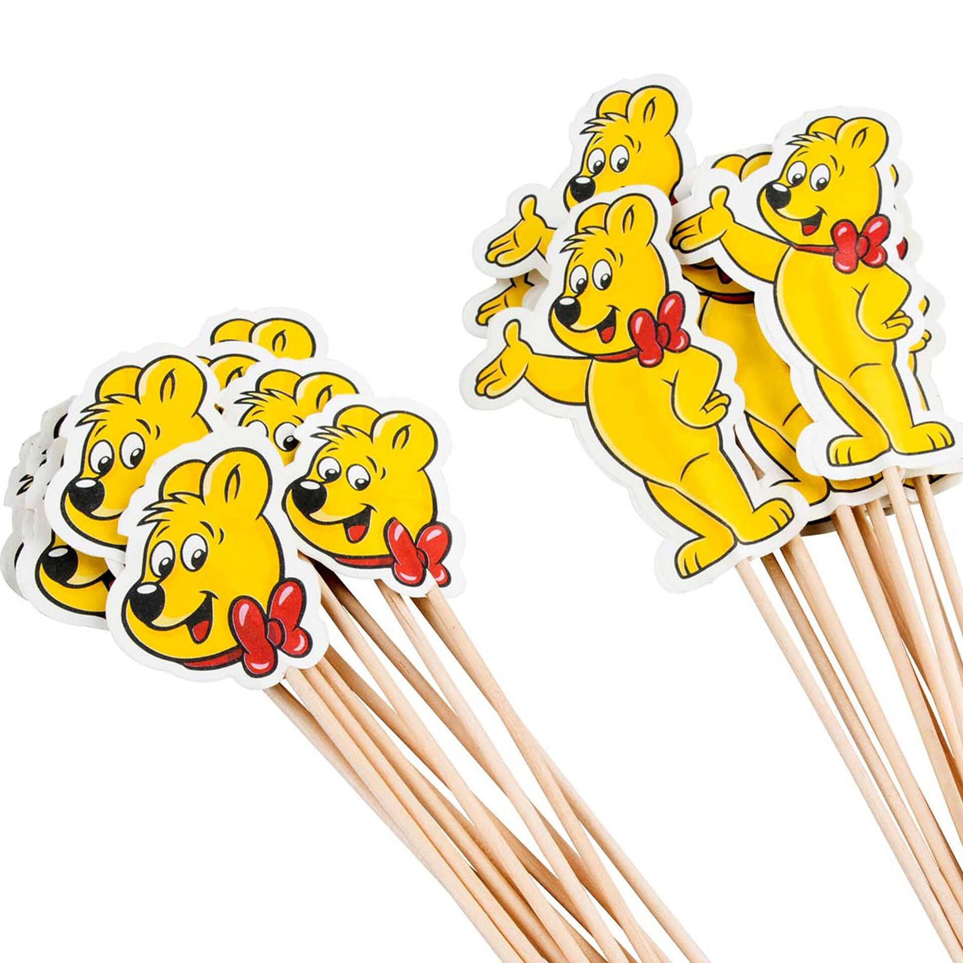Party-Picker "HARIBO Goldbär", 24 Stück