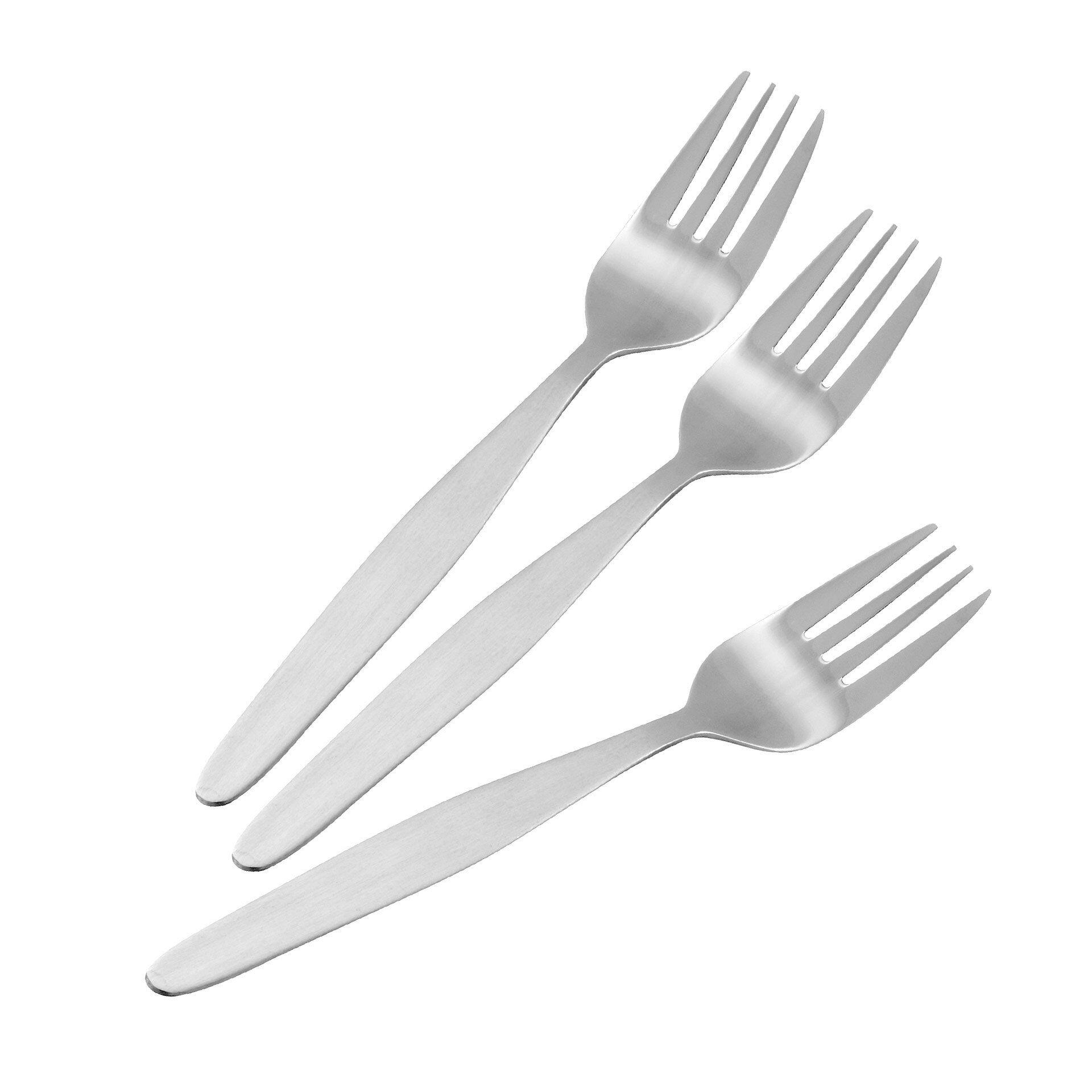 Menügabel Arlberg, 3 Stück, Edelstahl