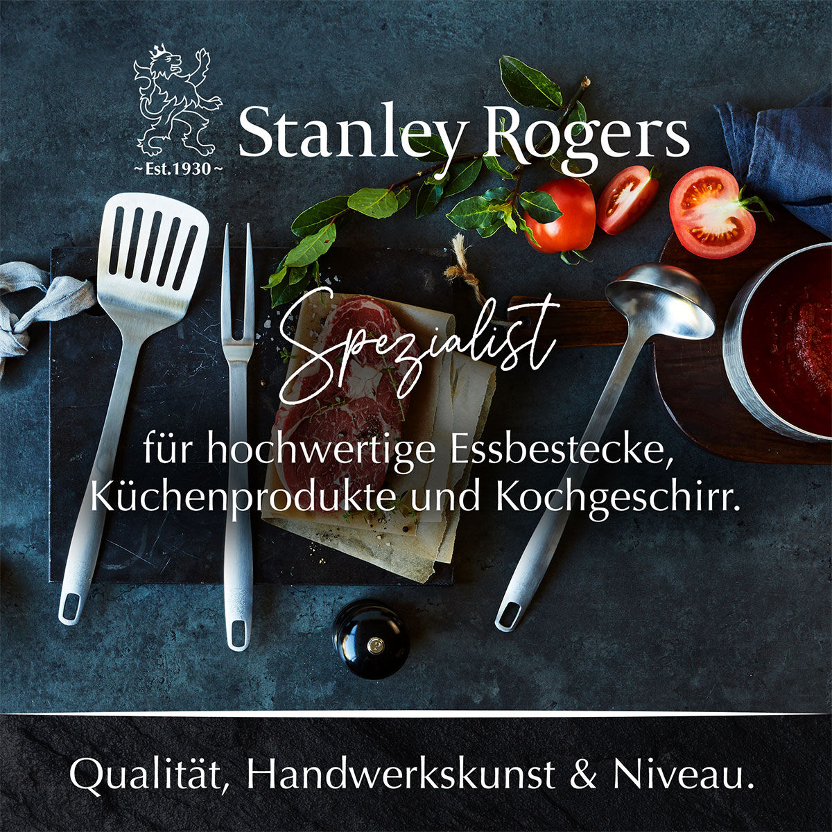 Schöpflöffel Satin, 32cm, Edelstahl