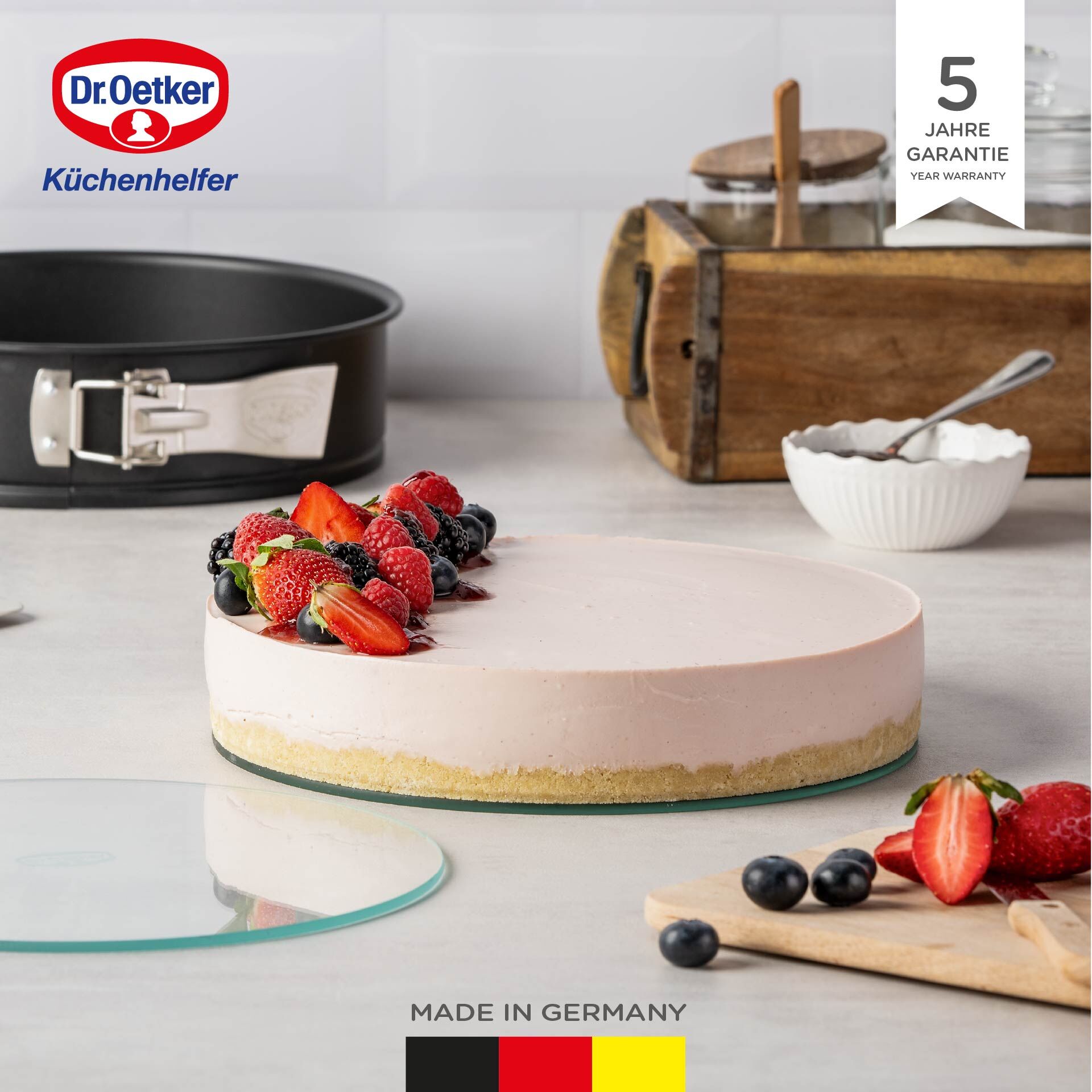 Springform mit Glasboden Classic, Ø26cm