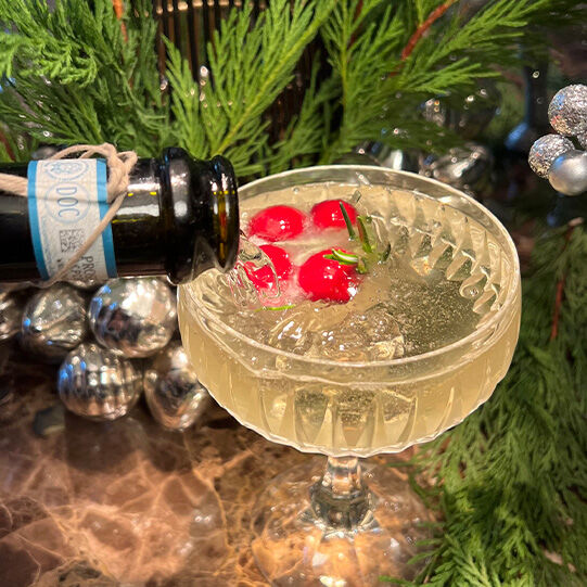 Christmas Champagner