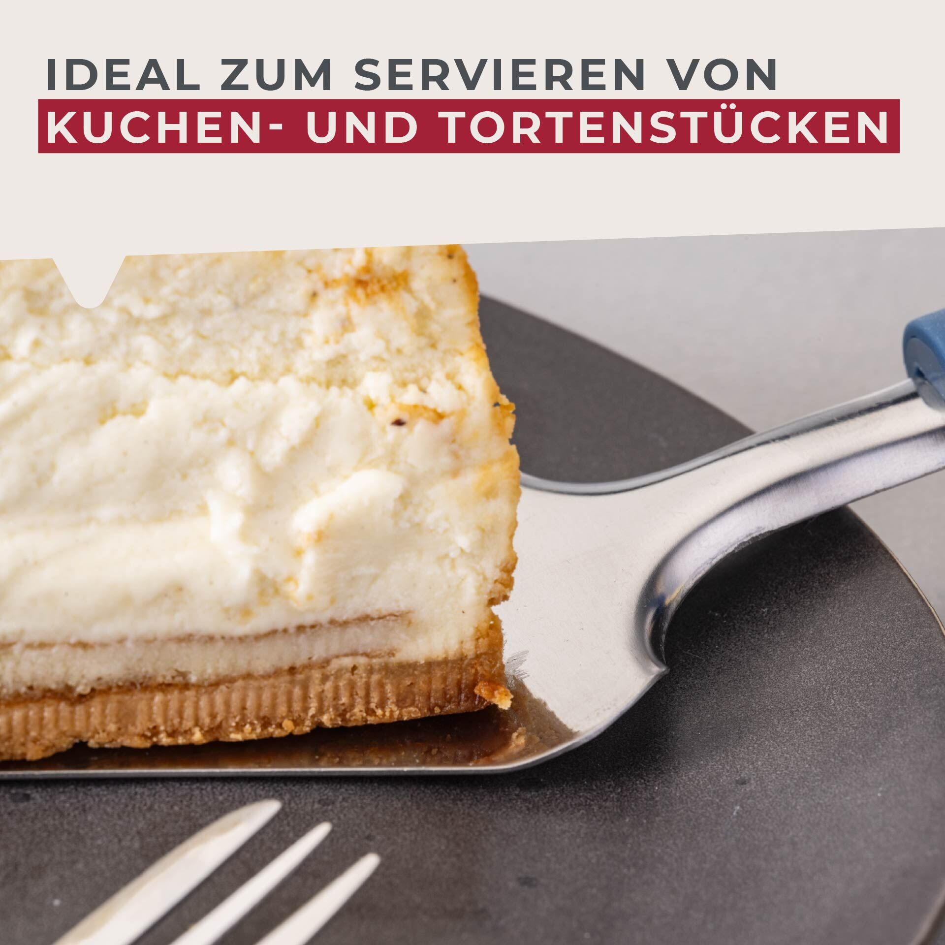 Tortenheber Essential, blau