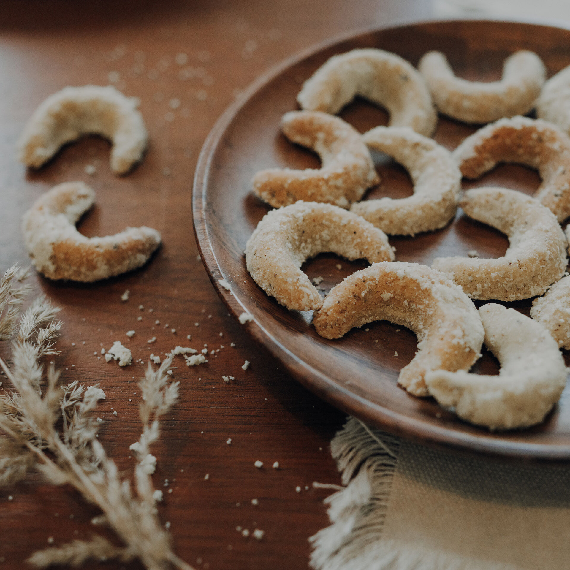 Vanillekipferl Backblech Sparkling Christmas, 30er | 6001