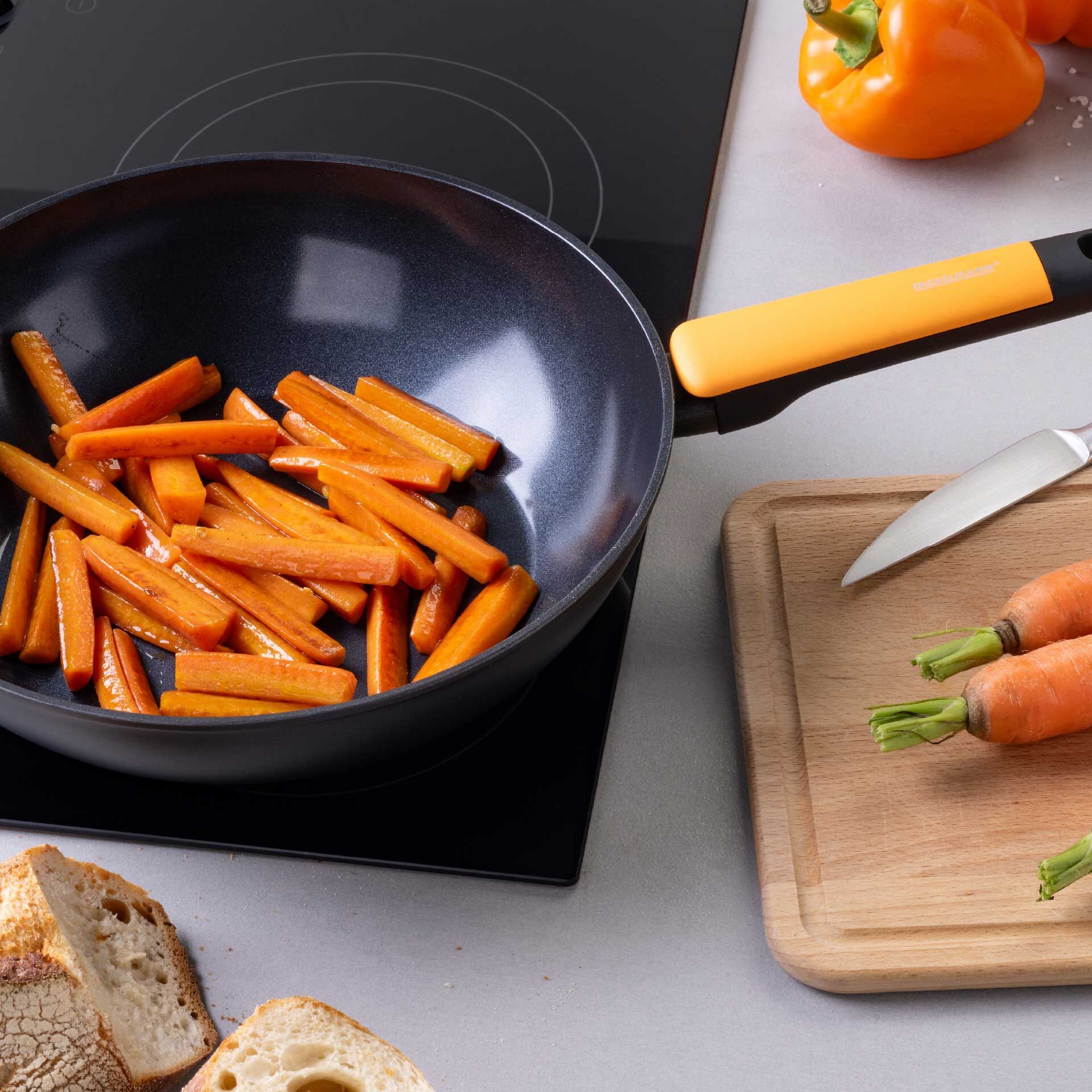 Wokpfanne Soft Collection, Keramik, antihaft, Ø28cm