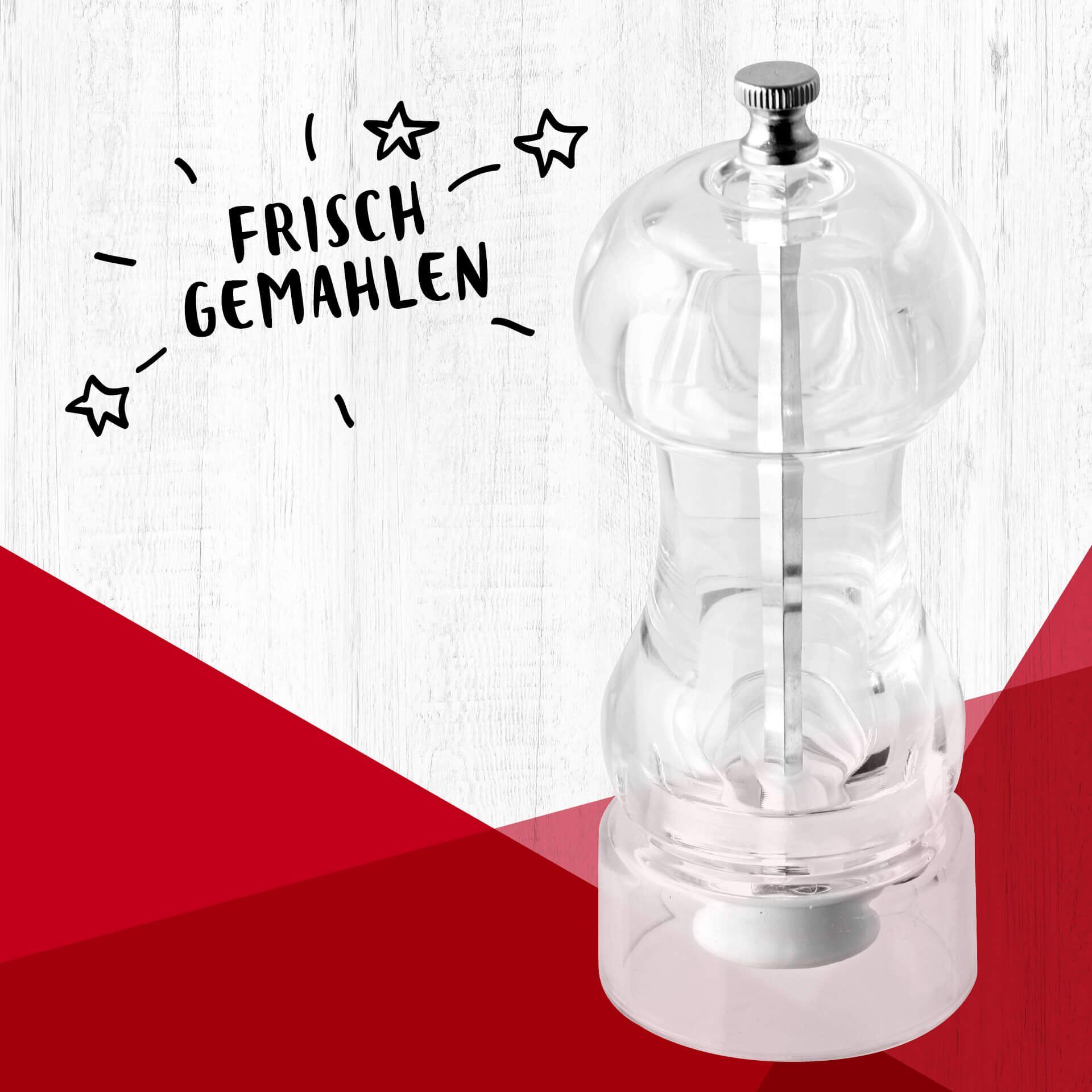 Salz-/ Pfeffermühle mit Keramikmahlwerk, 14,5cm