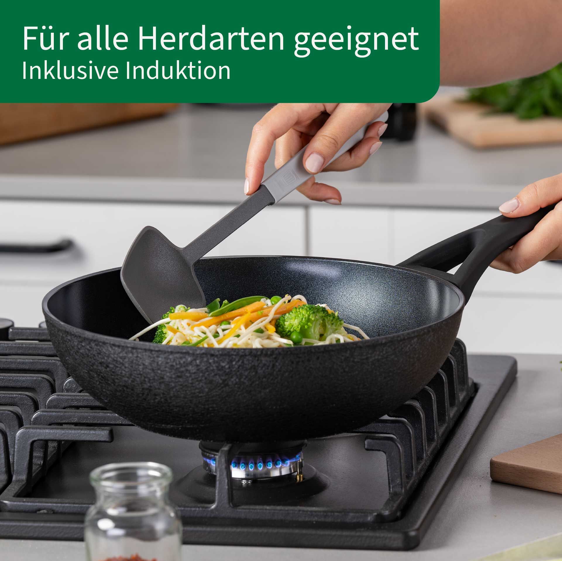 Wokpfanne Hamburg, keramische Antihaft-Beschichtung, Ø28cm