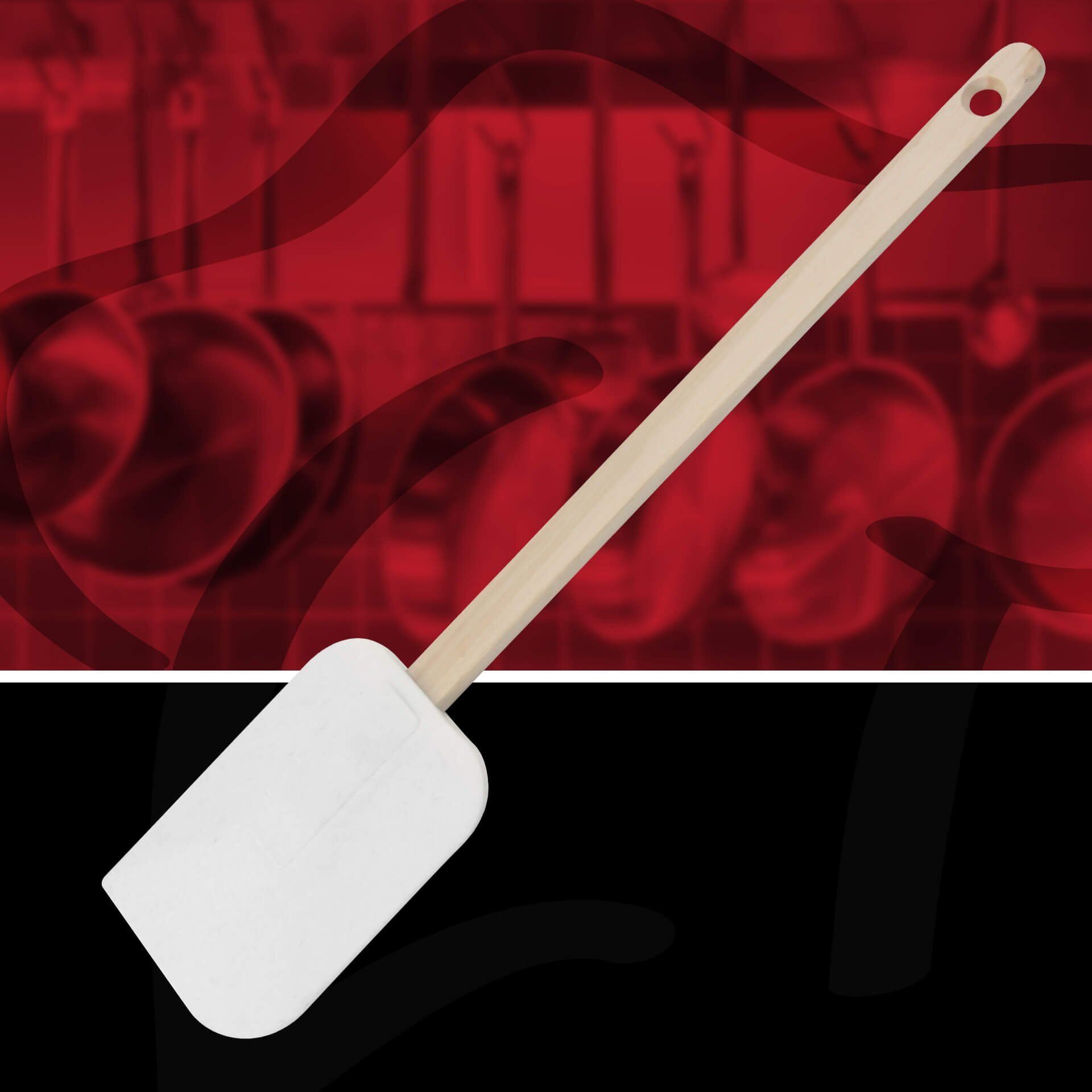 Profi-Teigschaber, 46,5cm, Kunststoff