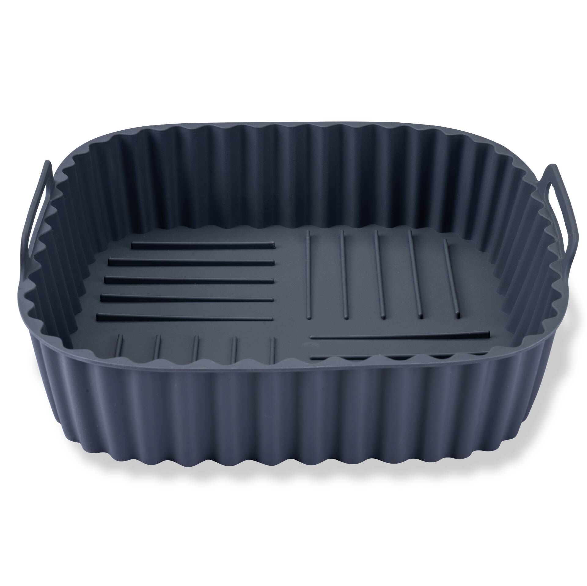 Silikonform für Heißluftfritteuse eckig, 21x21x7cm