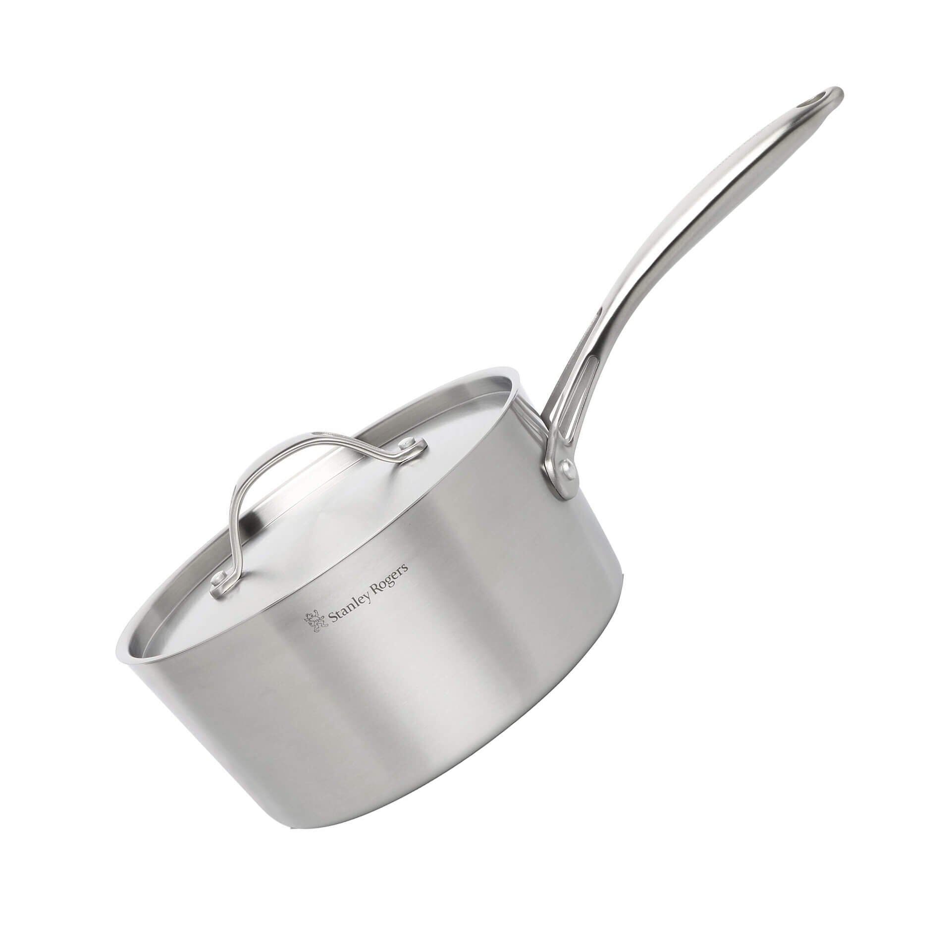 Kochtopf mit Deckel Conical Tri-Ply,  Ø20cm, 2,5l, Edelstahl