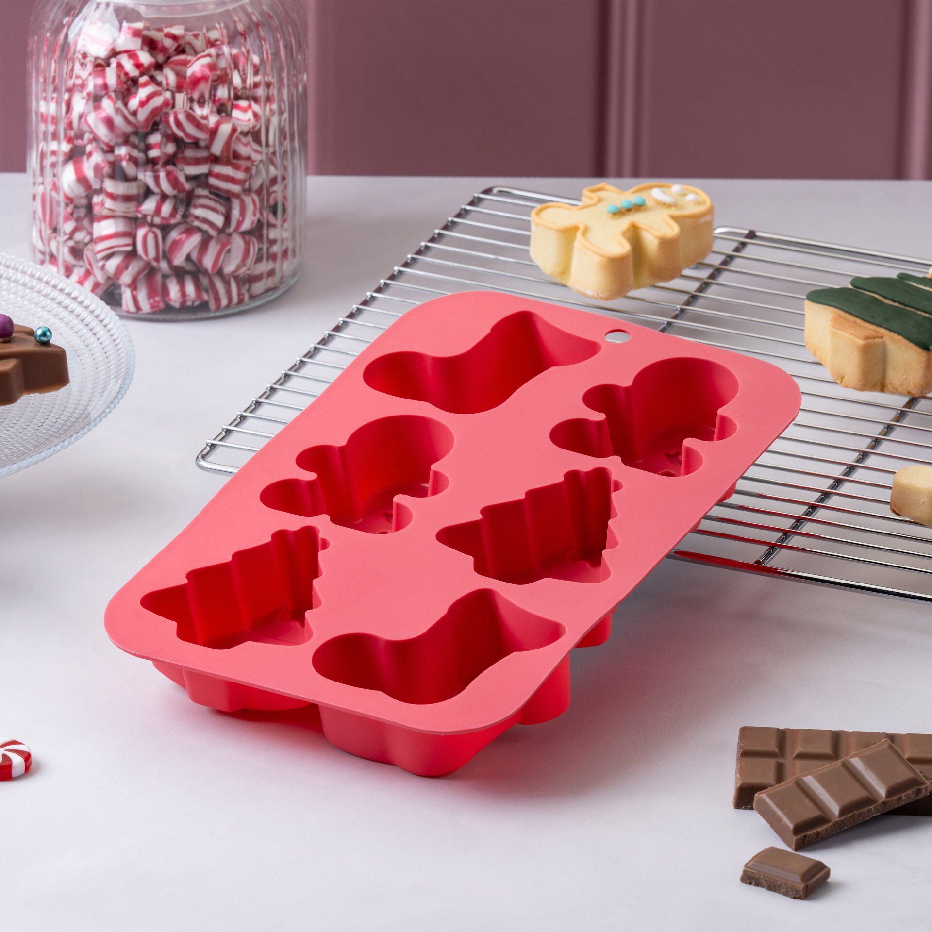 Minikuchenform The Christmas Candy Shop