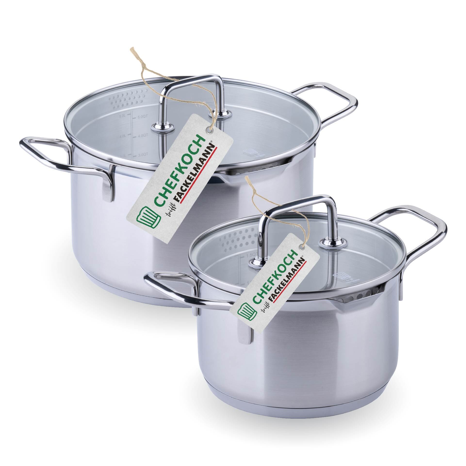 Topfset "Nürnberg", Ø16+24cm, 4tlg.