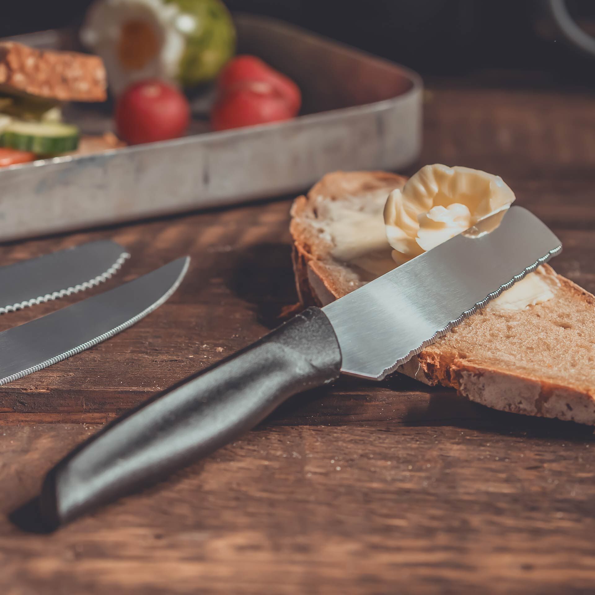 Brötchenmesser-Set "Basic", 4-teilig