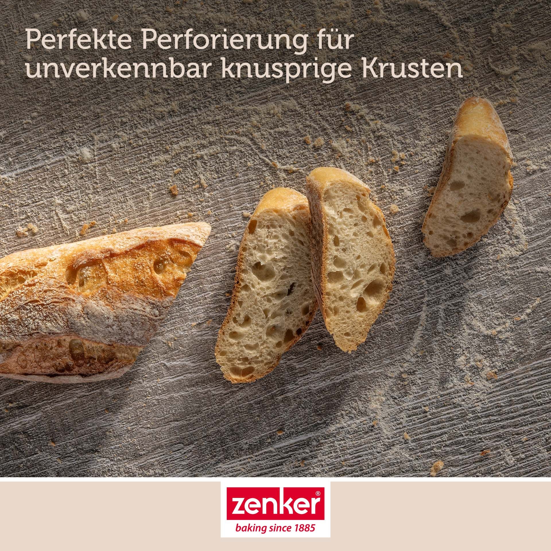 Mini-Baguetteblech Dein Brot!, 4er
