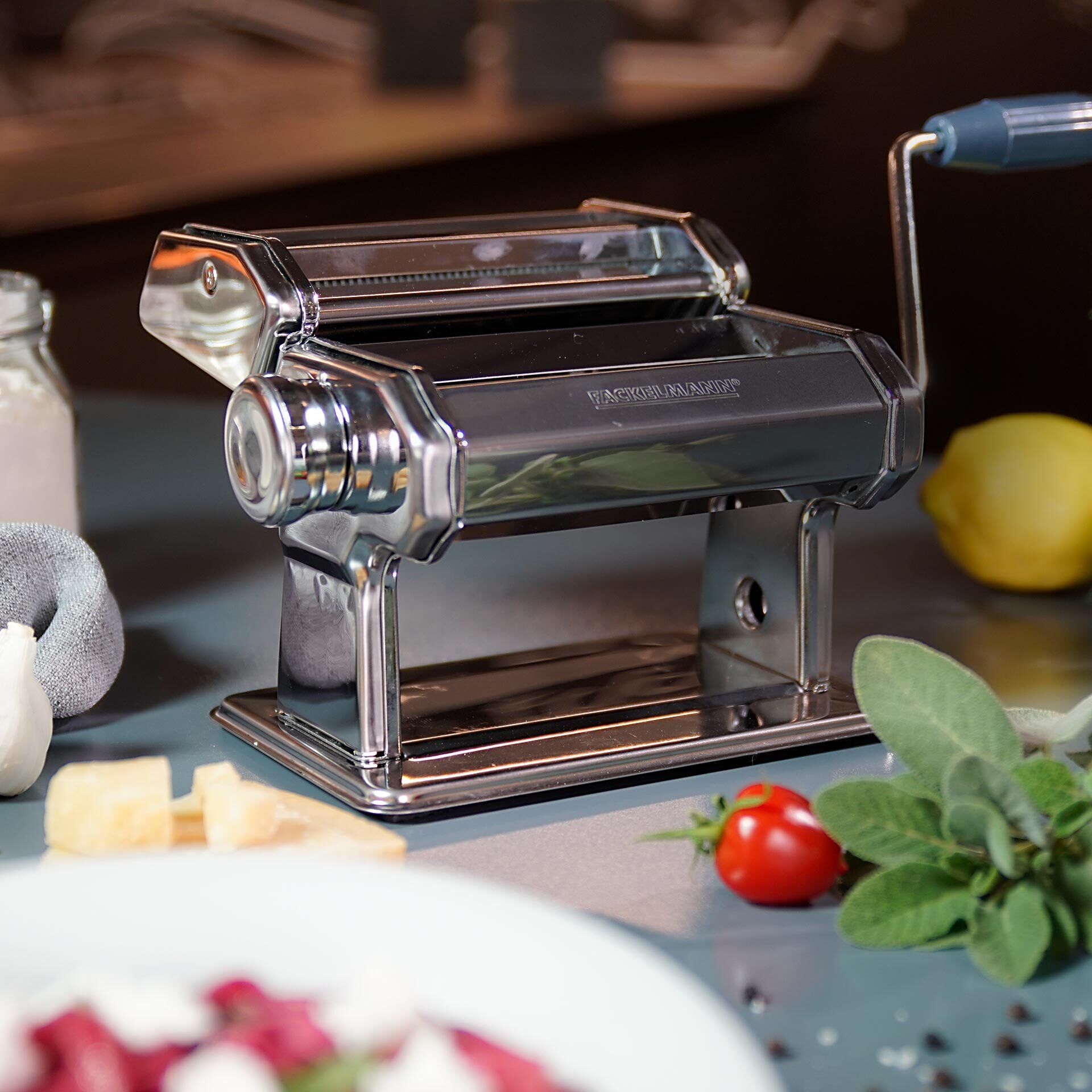 Nudelmaschine #easyprepare, Edelstahl Nudelmaschine #easyprepare, Edelstahl