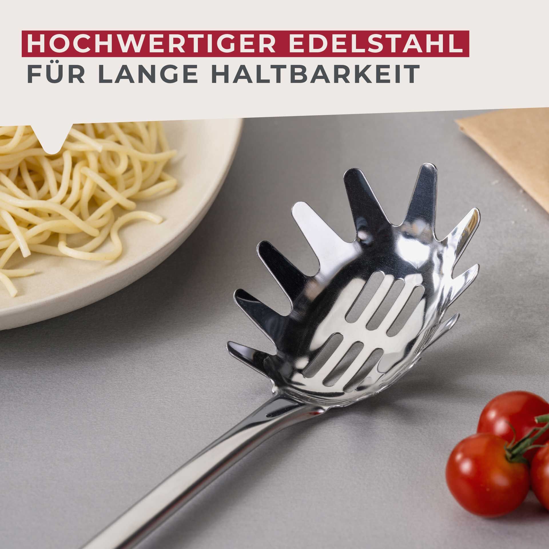 Spaghettilöffel Essential, blau