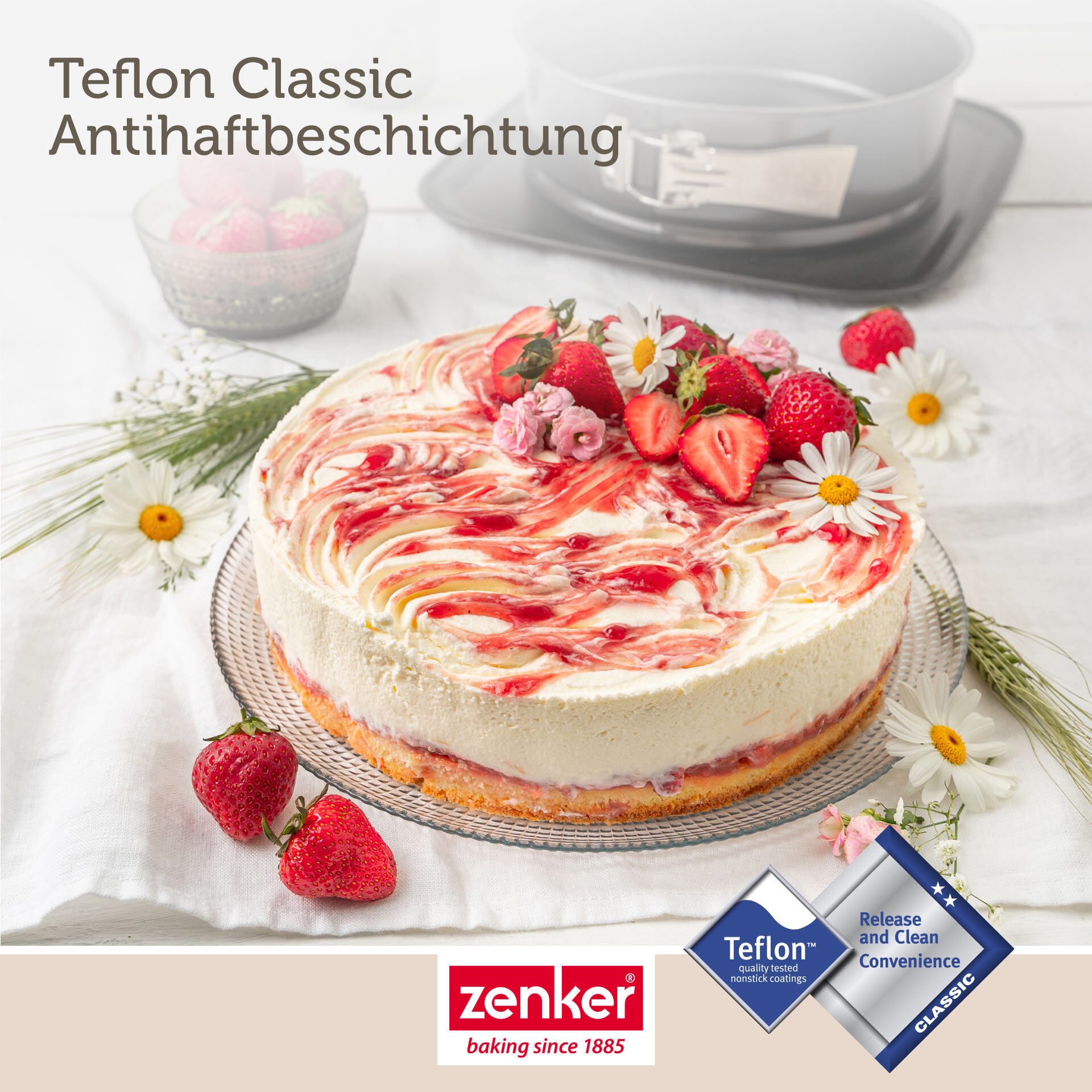 Springform Bake, Click & Go, Ø24cm