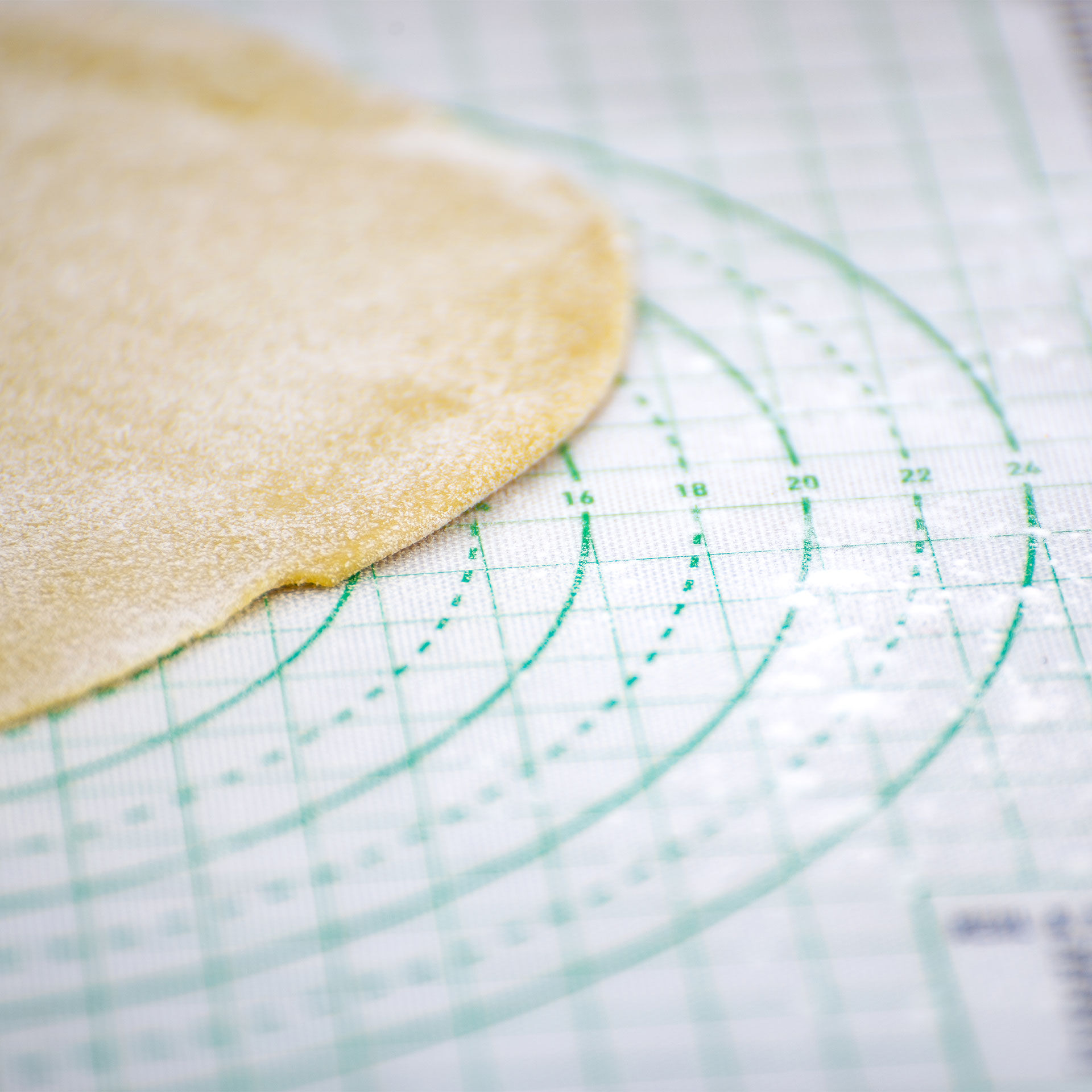 Backmatte mit Teigrolle, 2-teilig