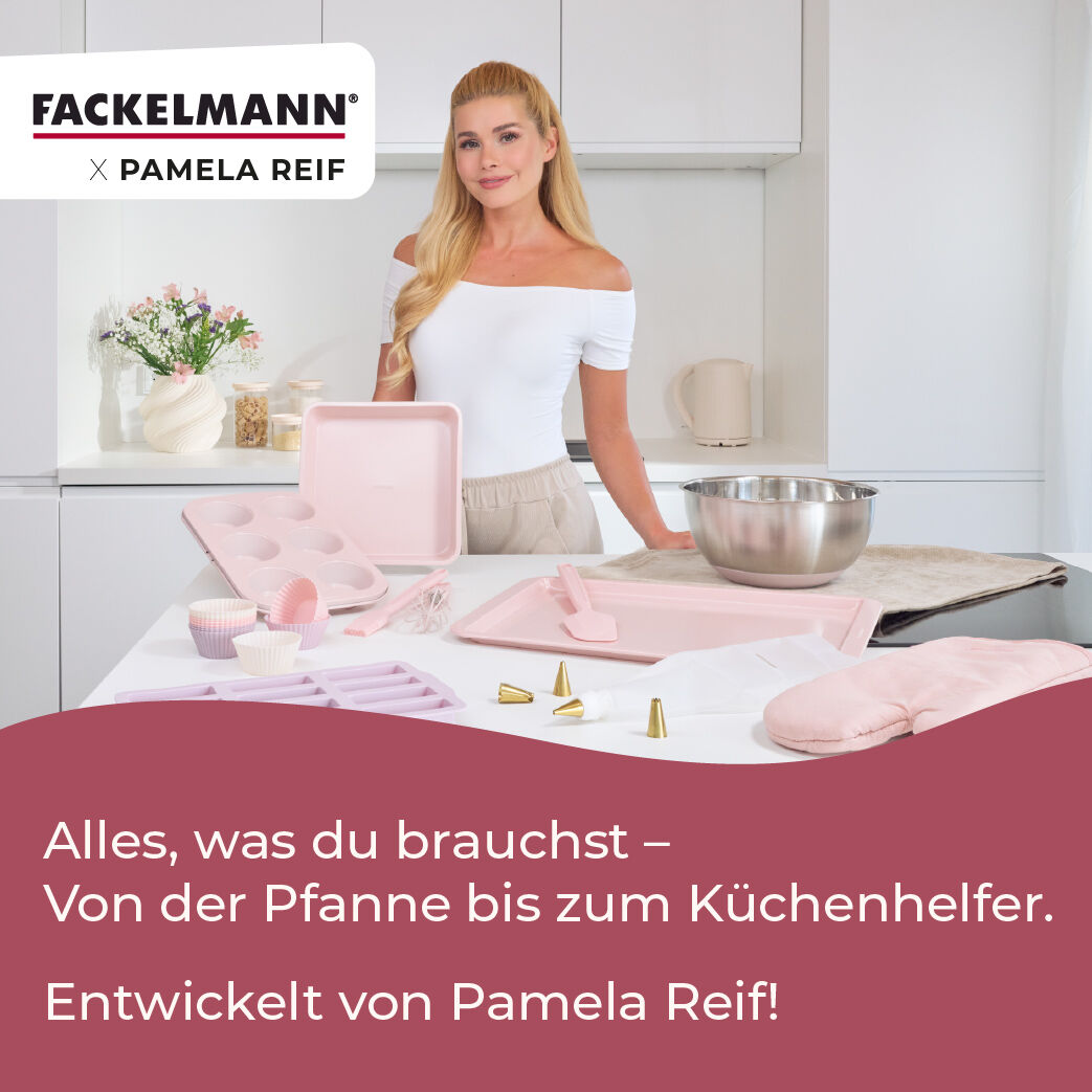 Pamela Reif Backpinsel Rosa, Silikon