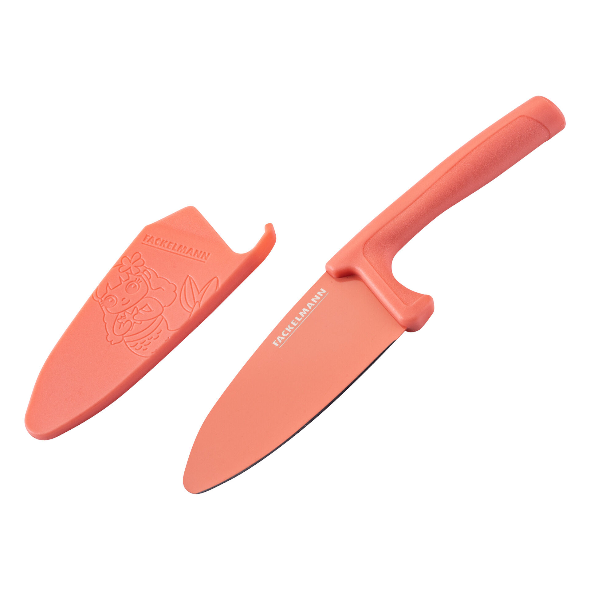 Kinderkochmesser mit Klingenschutz Mini Cooking, Meerjungfrau, 2-tlg.