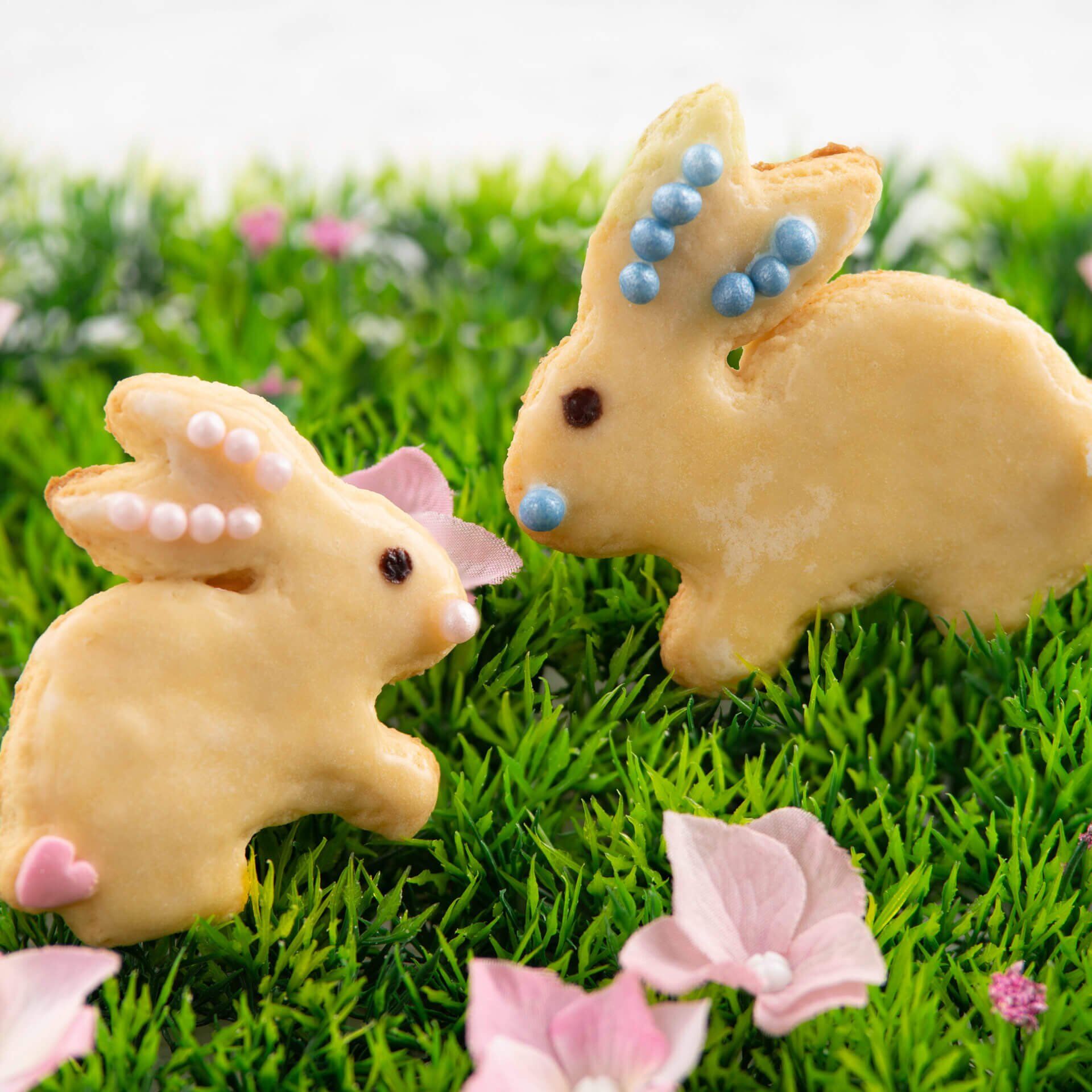 Ausstecher Hoppelhase, 8,2x8,2cm