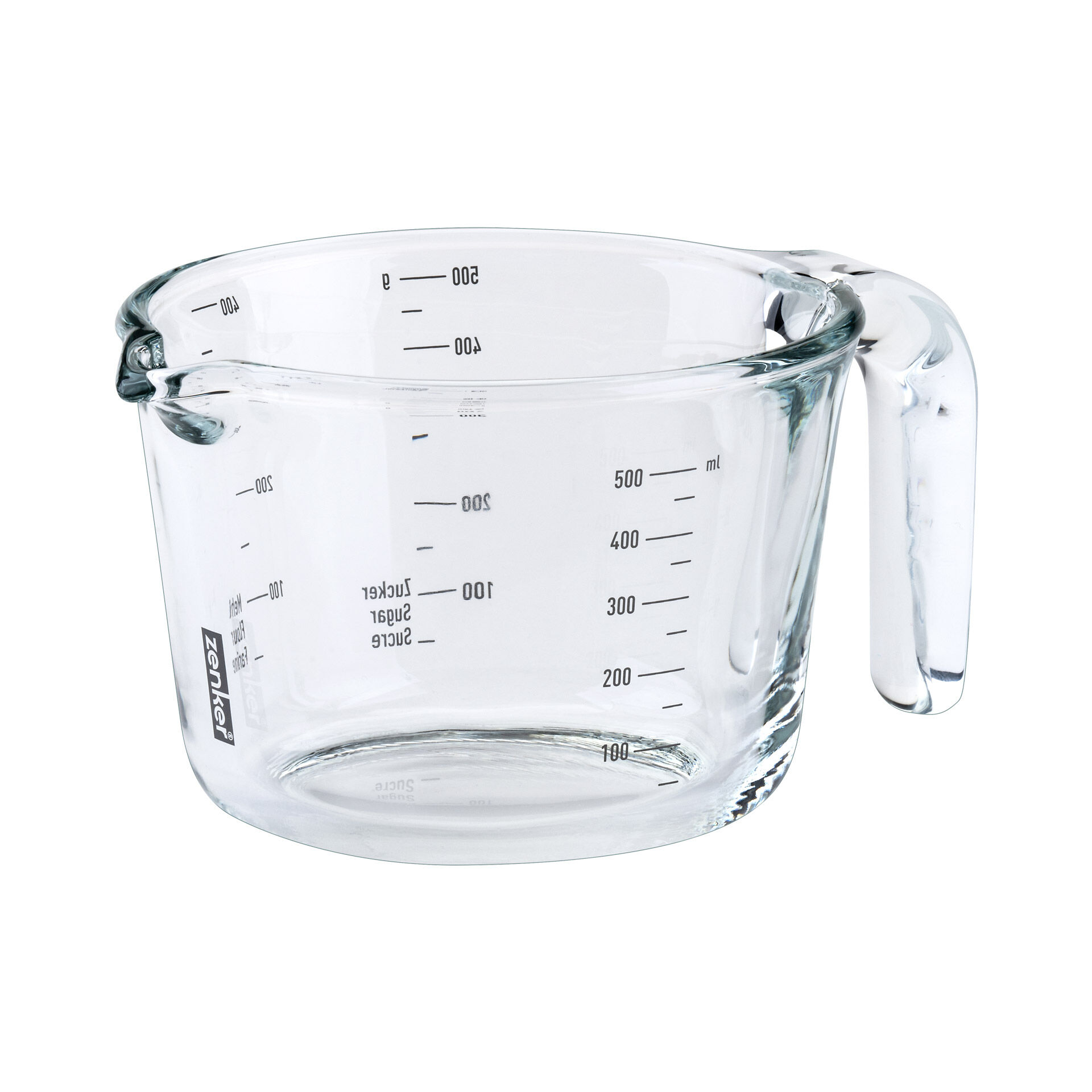 Messbecher Patisserie, Glas, 500ml