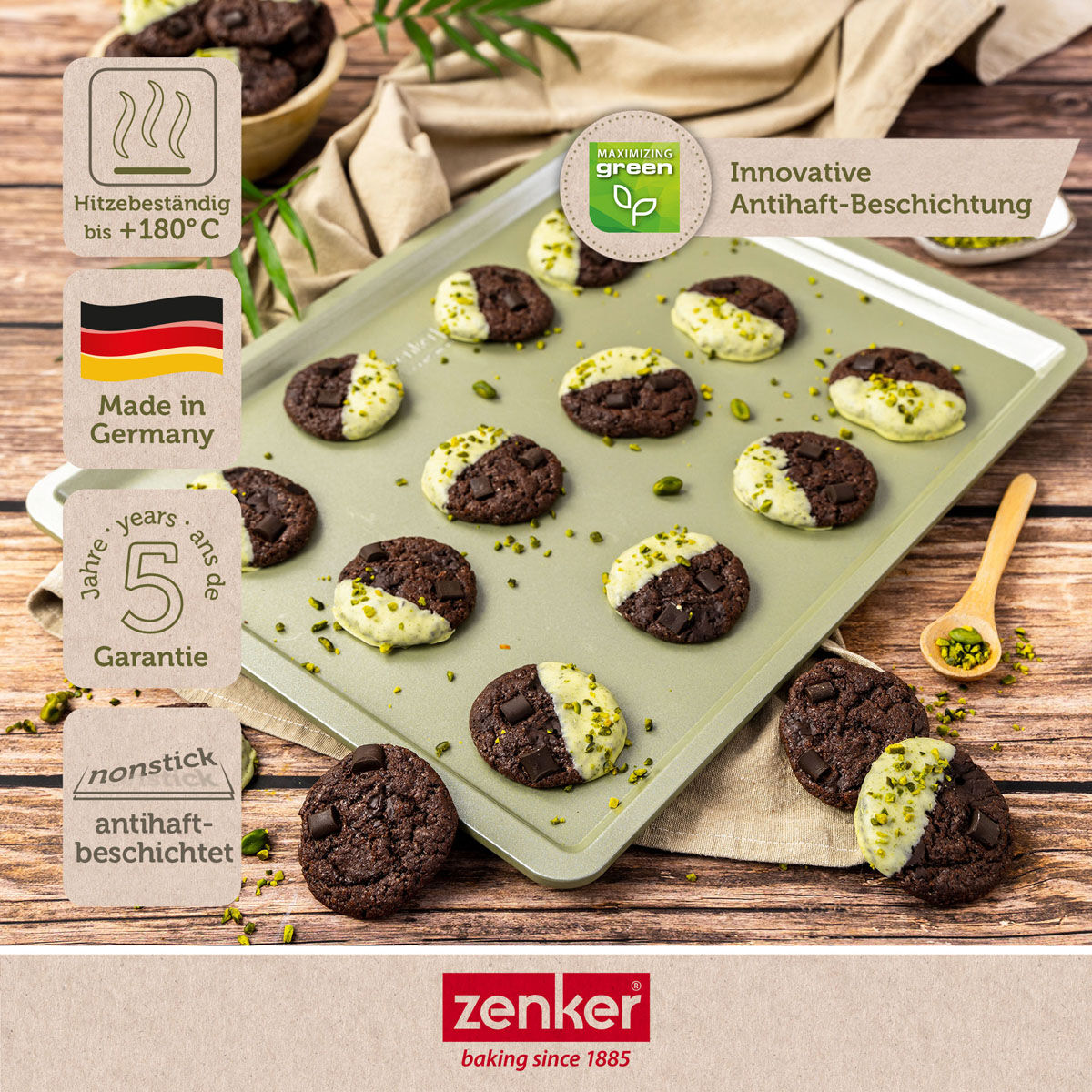 Backblech Green Vision, 42x32cm