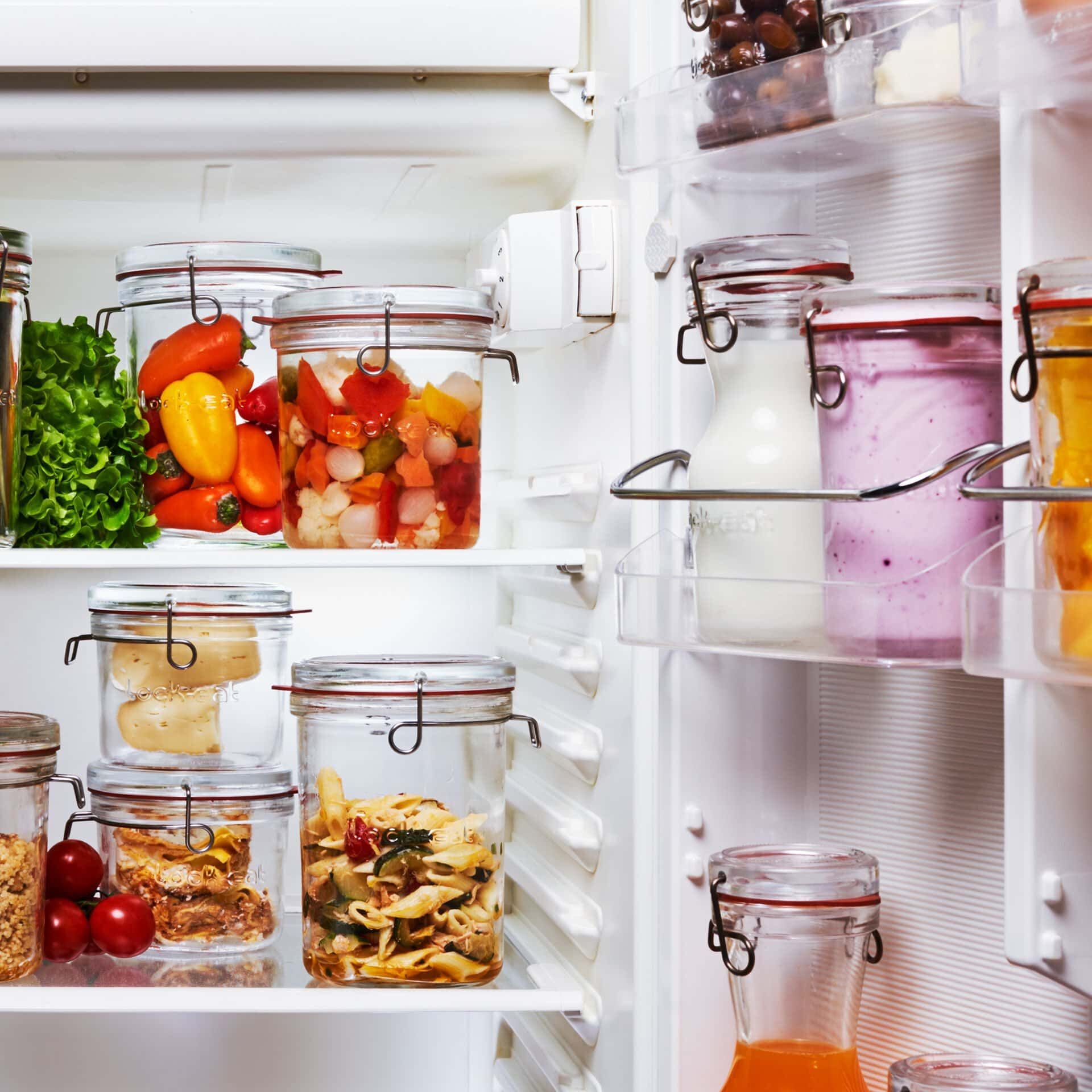 Lock-Eat Einmachglas mit Deckel, 1 Liter