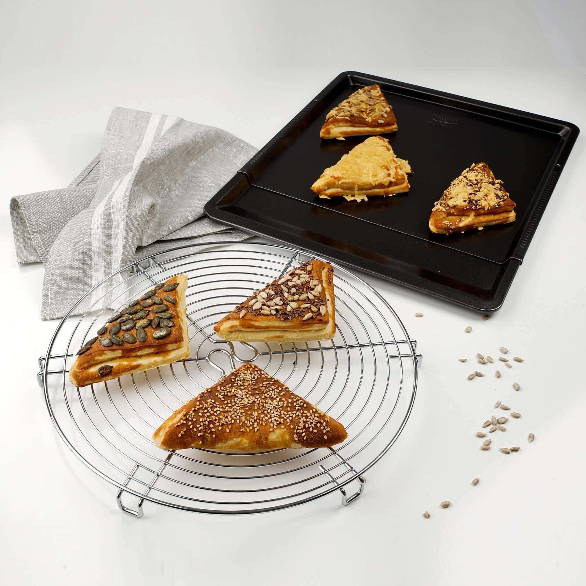 Backblech Tradition, verstellbar, 37-52cm, 1,5cm Höhe