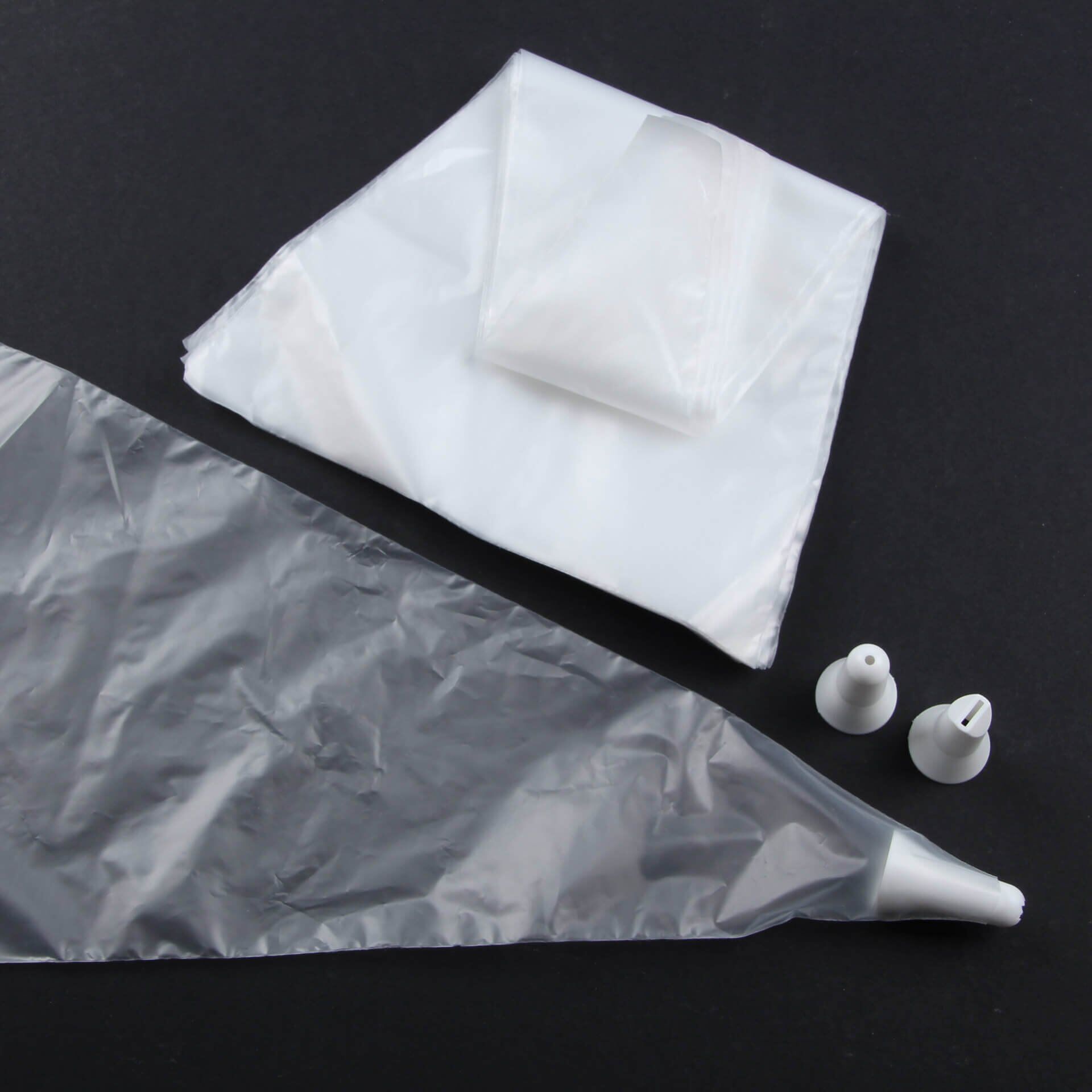 Einwegspritzbeutel inkl. 3 Tüllen, 4-teilig