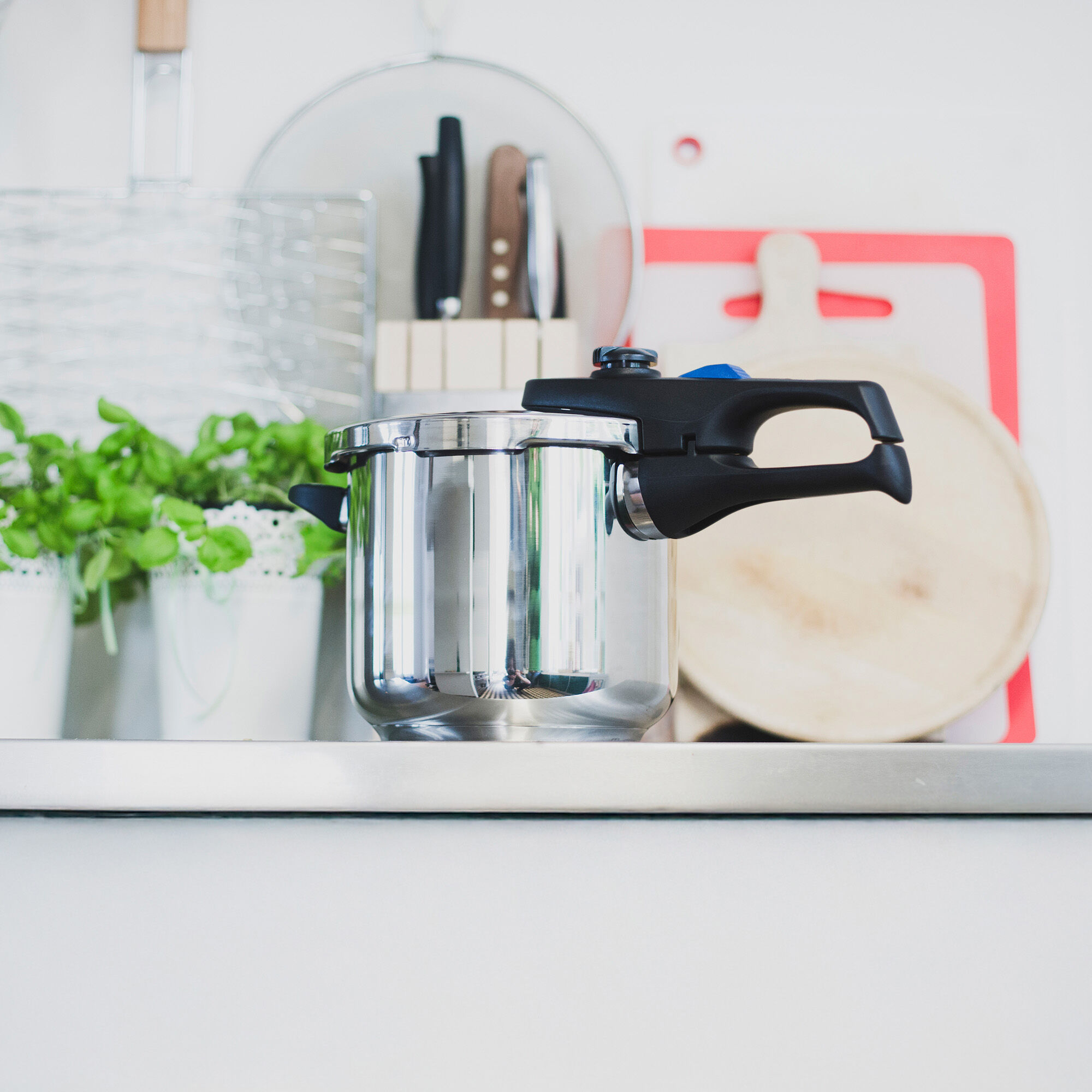 Schnellkochtopf-Set Praktika Plus XL, 5-teilig