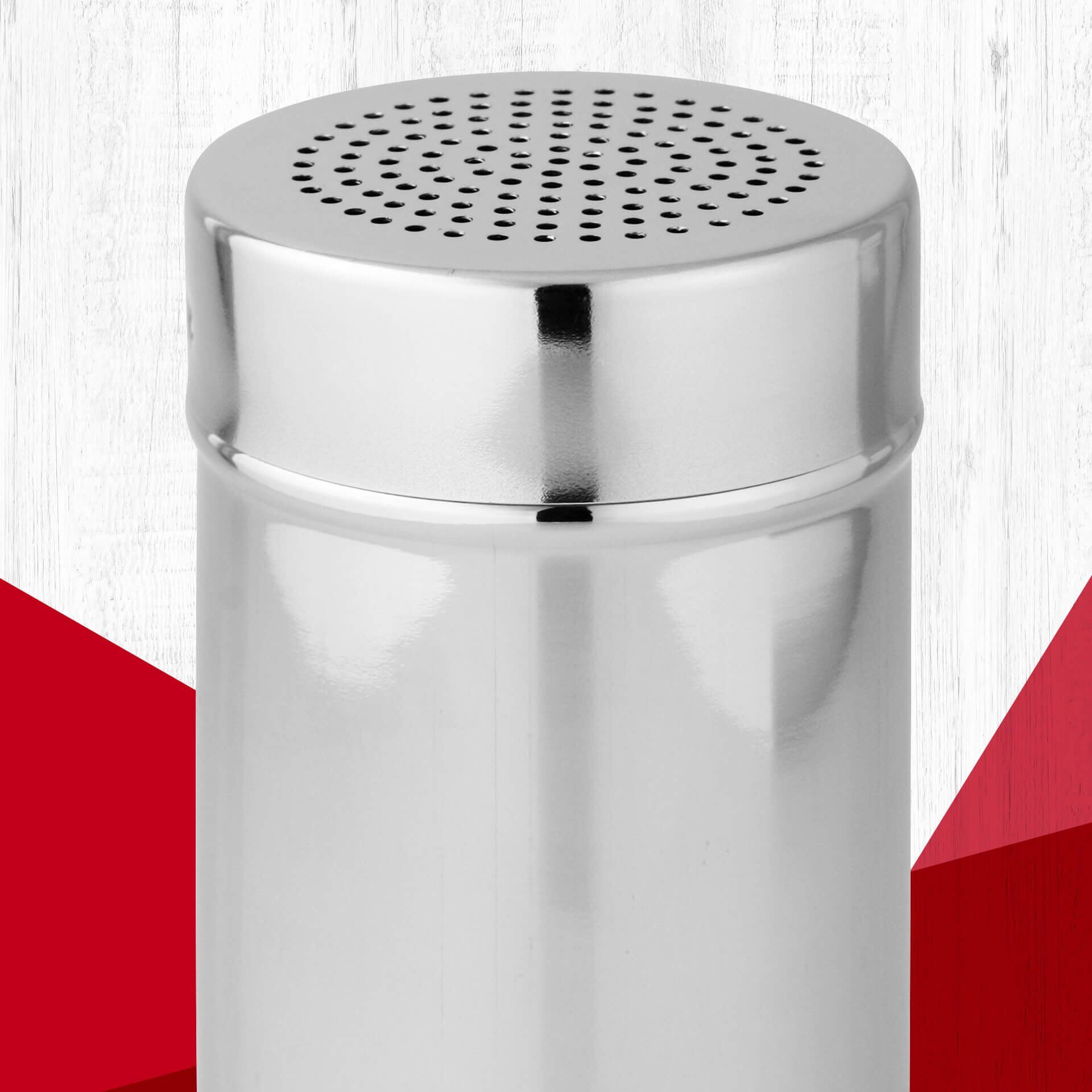 Streuer fein mit Deckel, 7x13cm