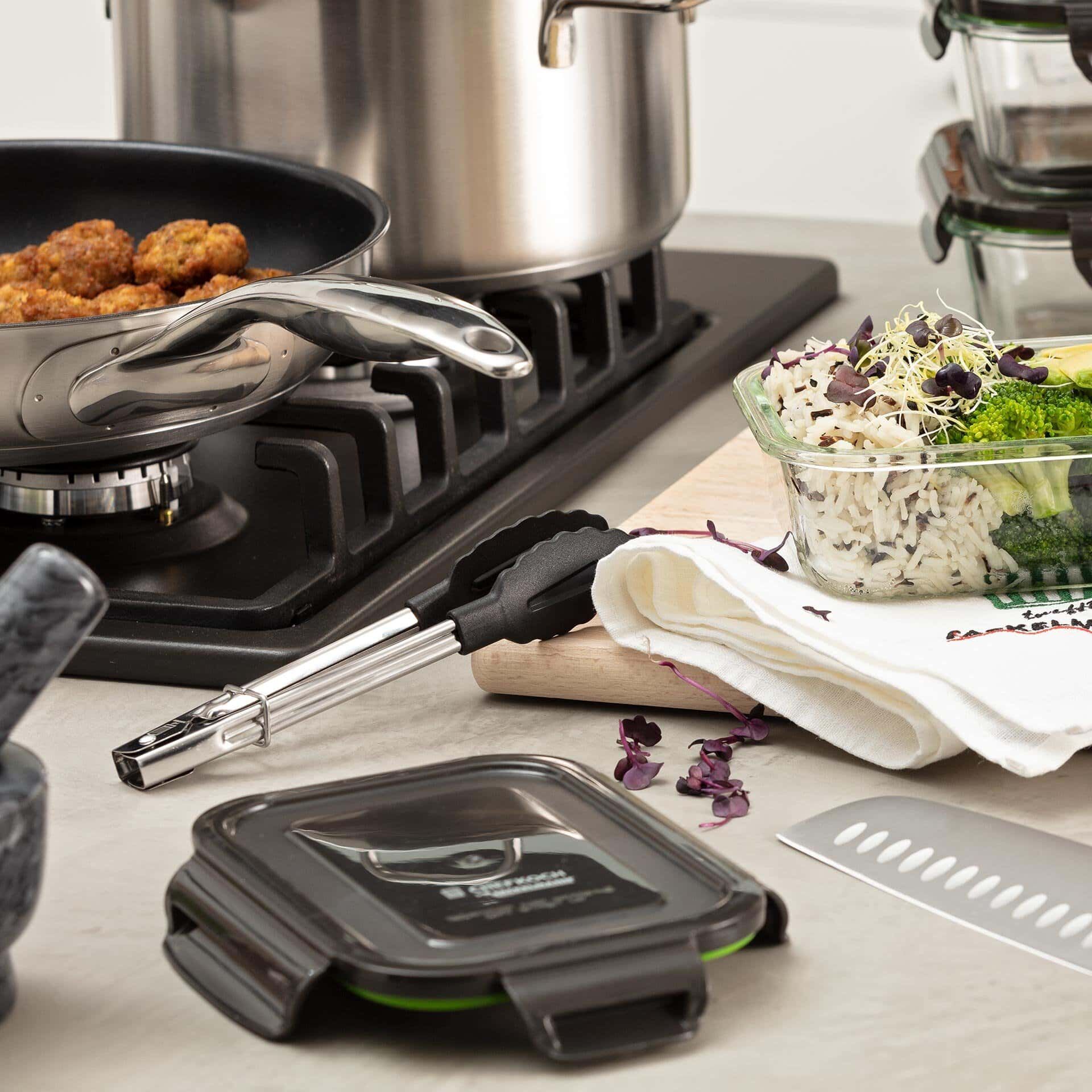 Servierzangen mini, 18cm, 2 Stück