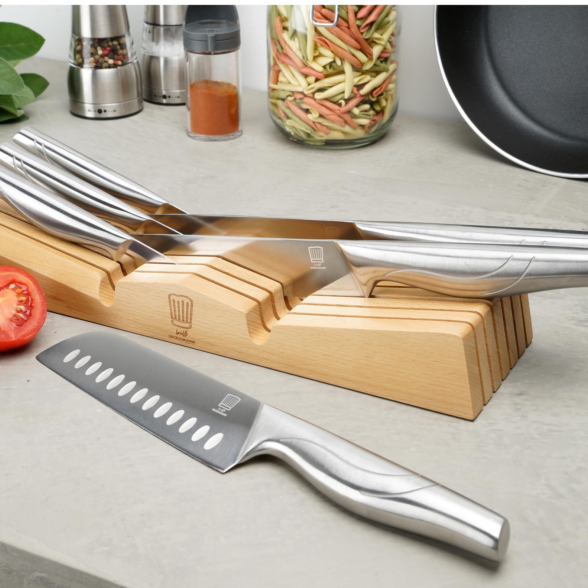 Schubladeneinsatz für Messer