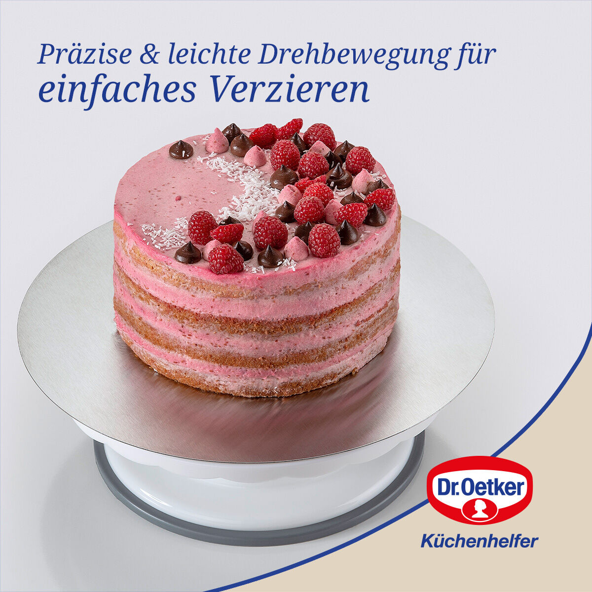 Tortenplatte drehbar little layer cakes, Ø27cm