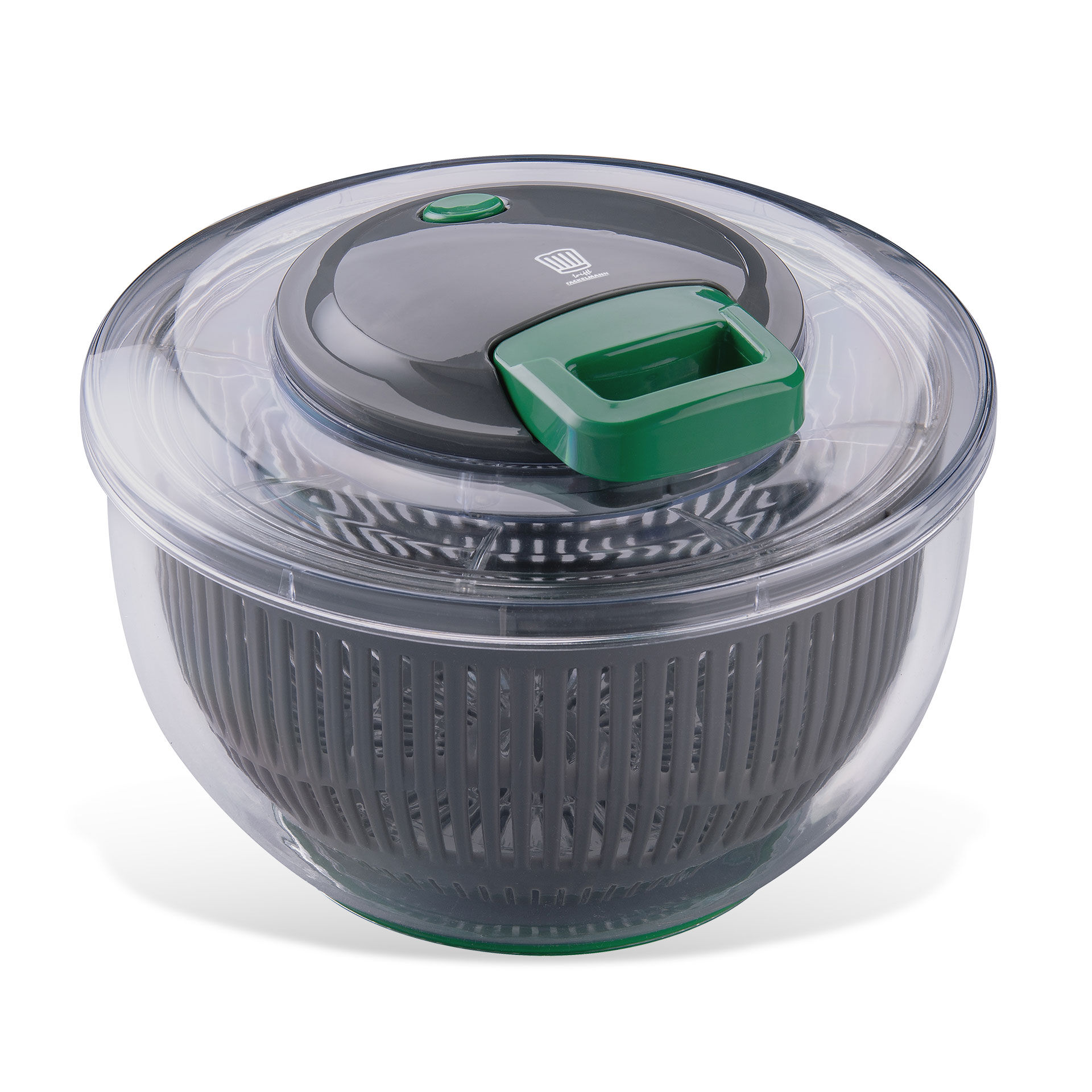 Salatschleuder mit Stopp-Taste