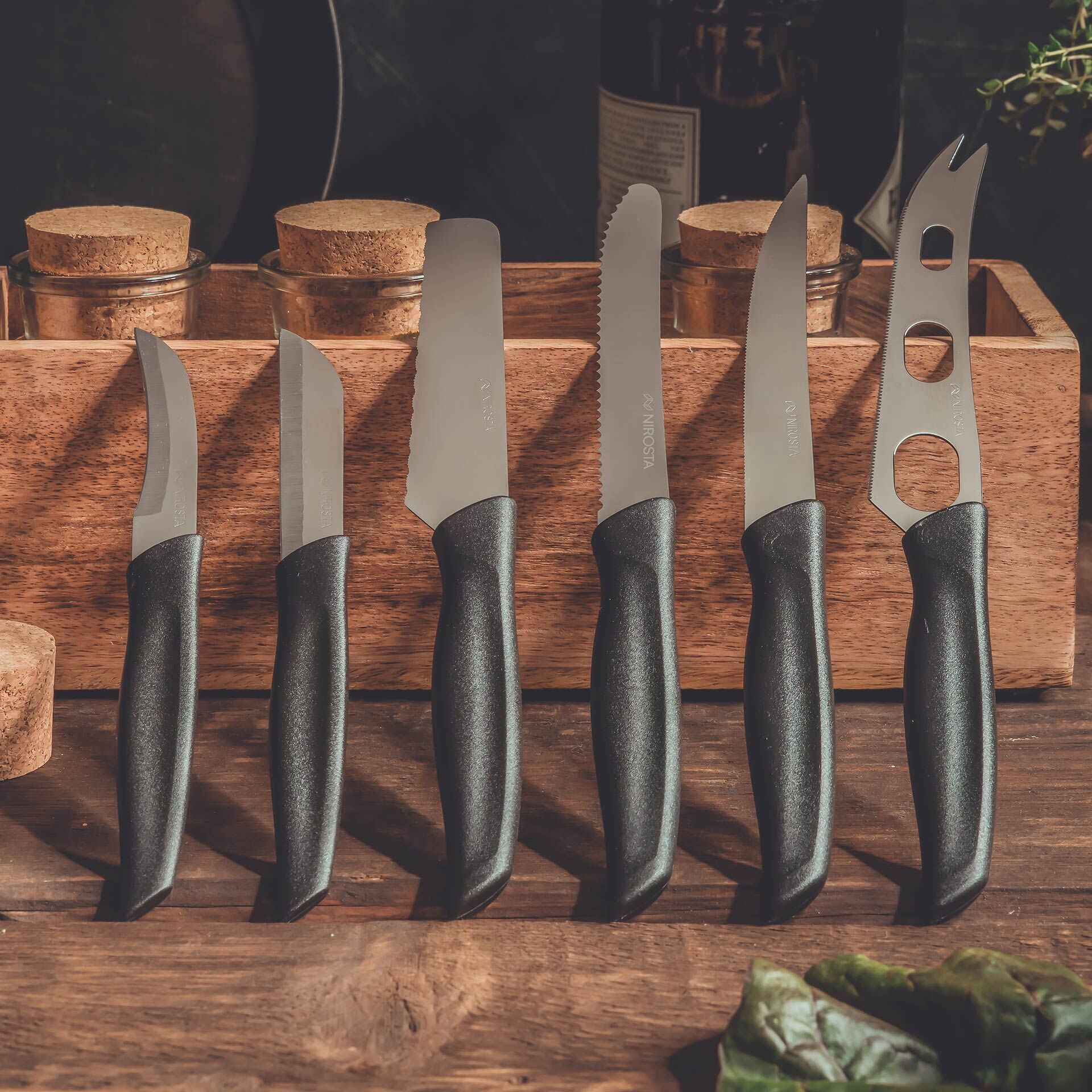 Brötchenmesser-Set "Basic", 4-teilig