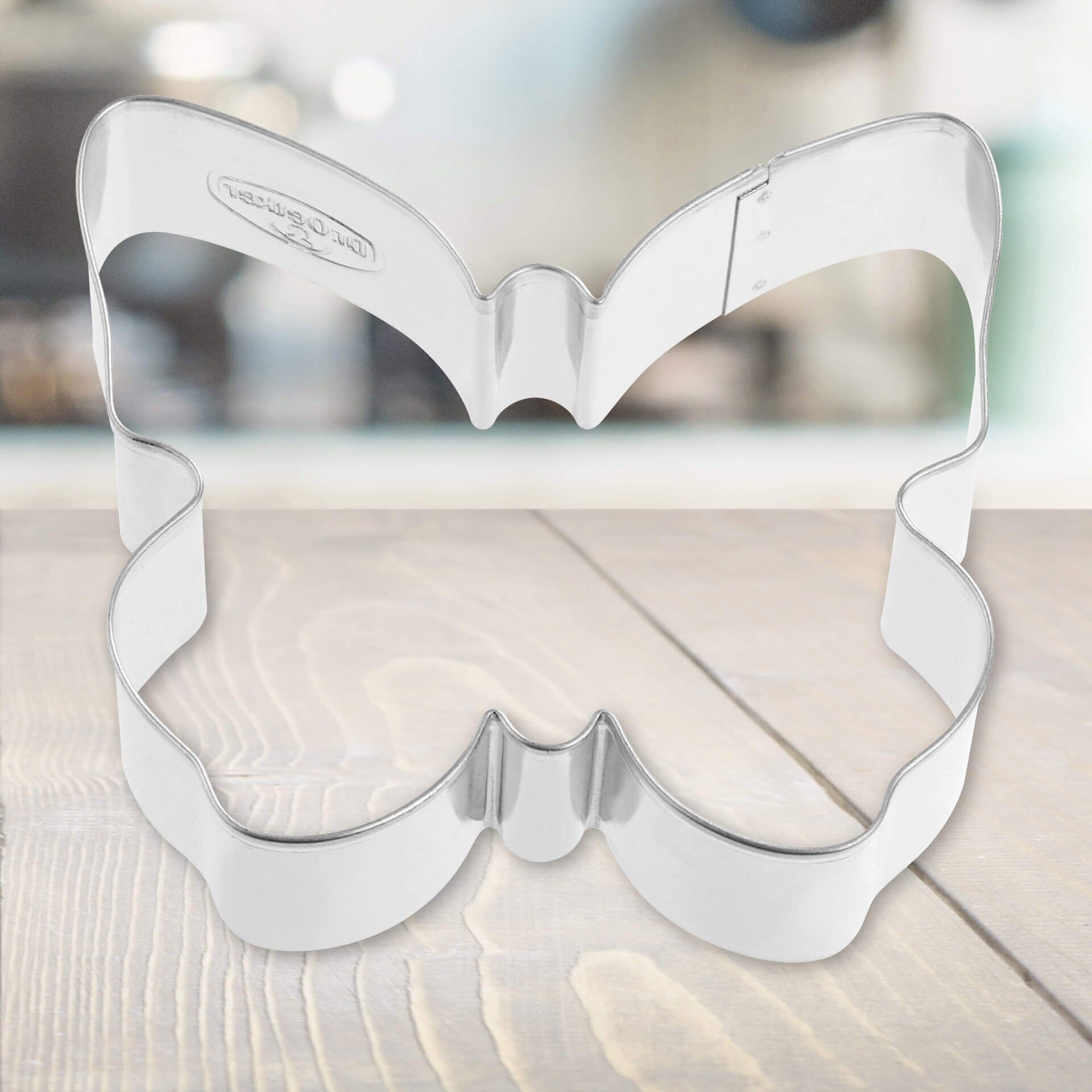 Ausstecher Schmetterling Goldiges Ostern, 7x8cm