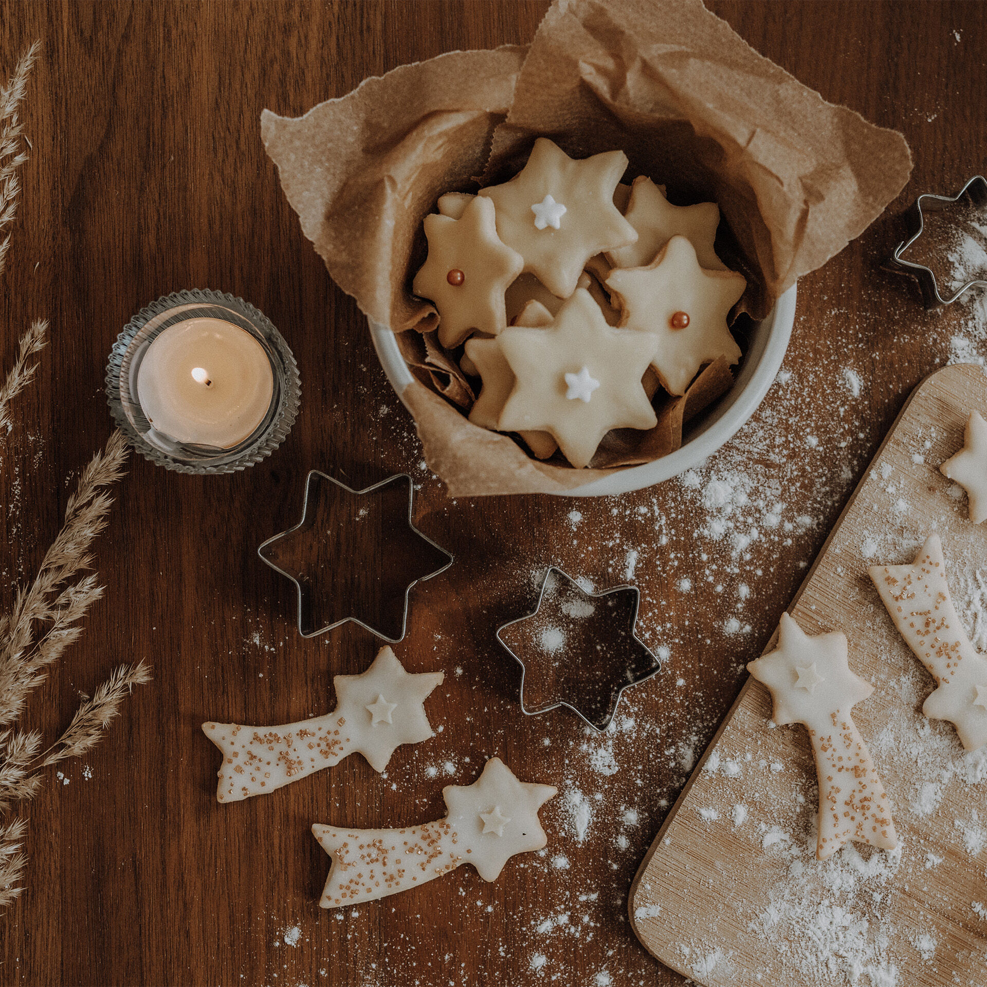 Ausstecher Box Weihnachten, 18 Stk inkl. Box