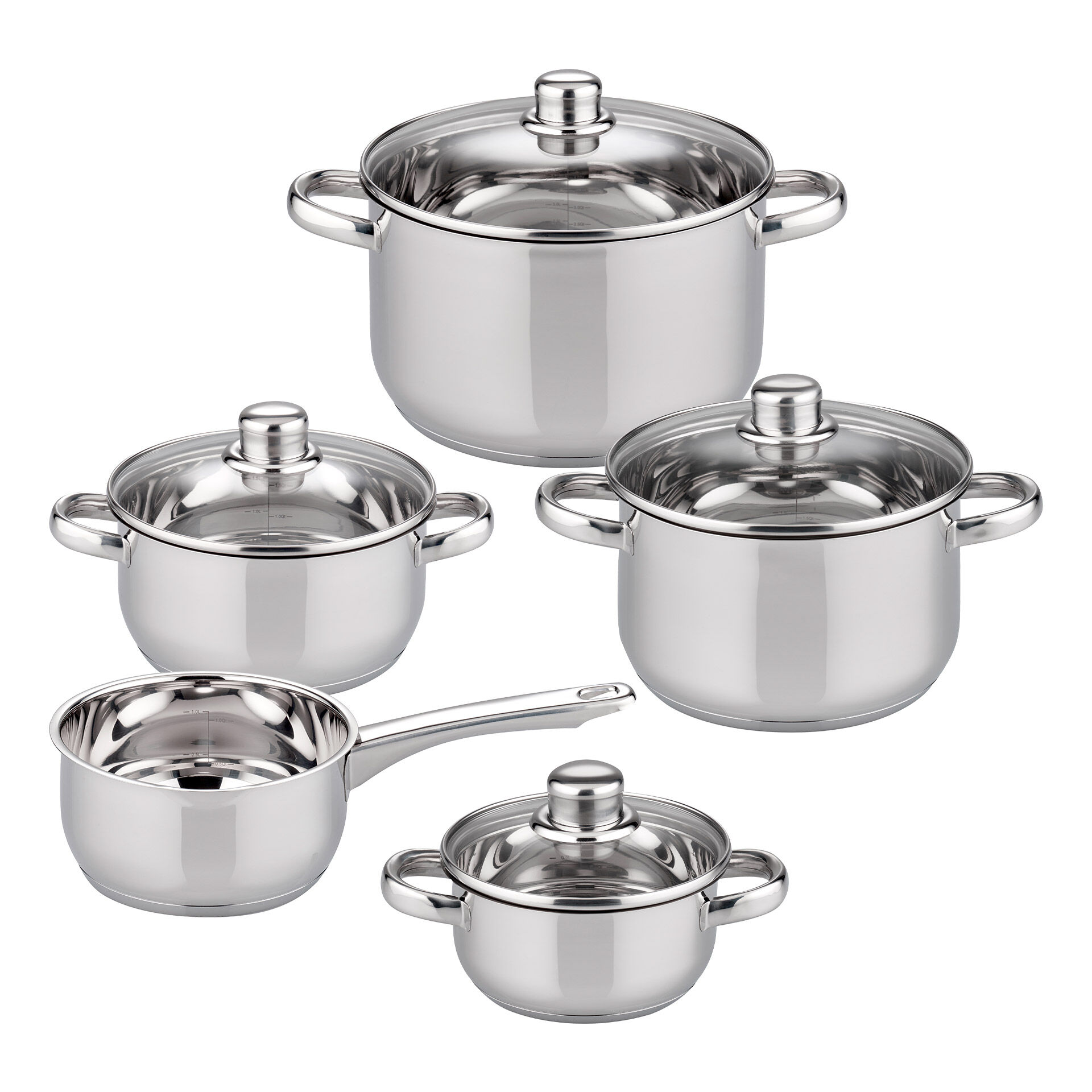 Topf-Set Galactica, 5-teilig