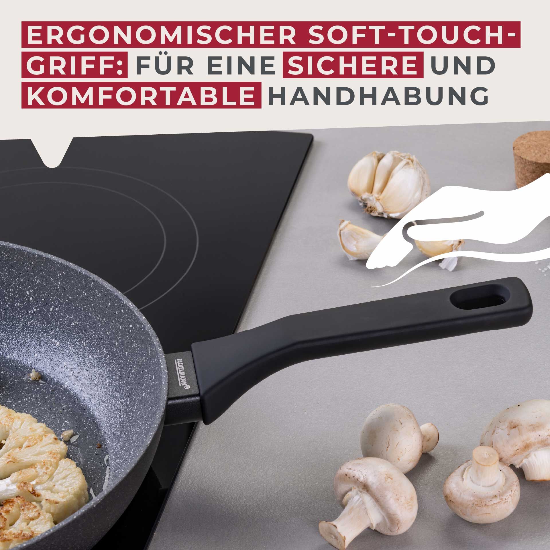 Bratpfanne Cosmo, antihaft, Ø28cm