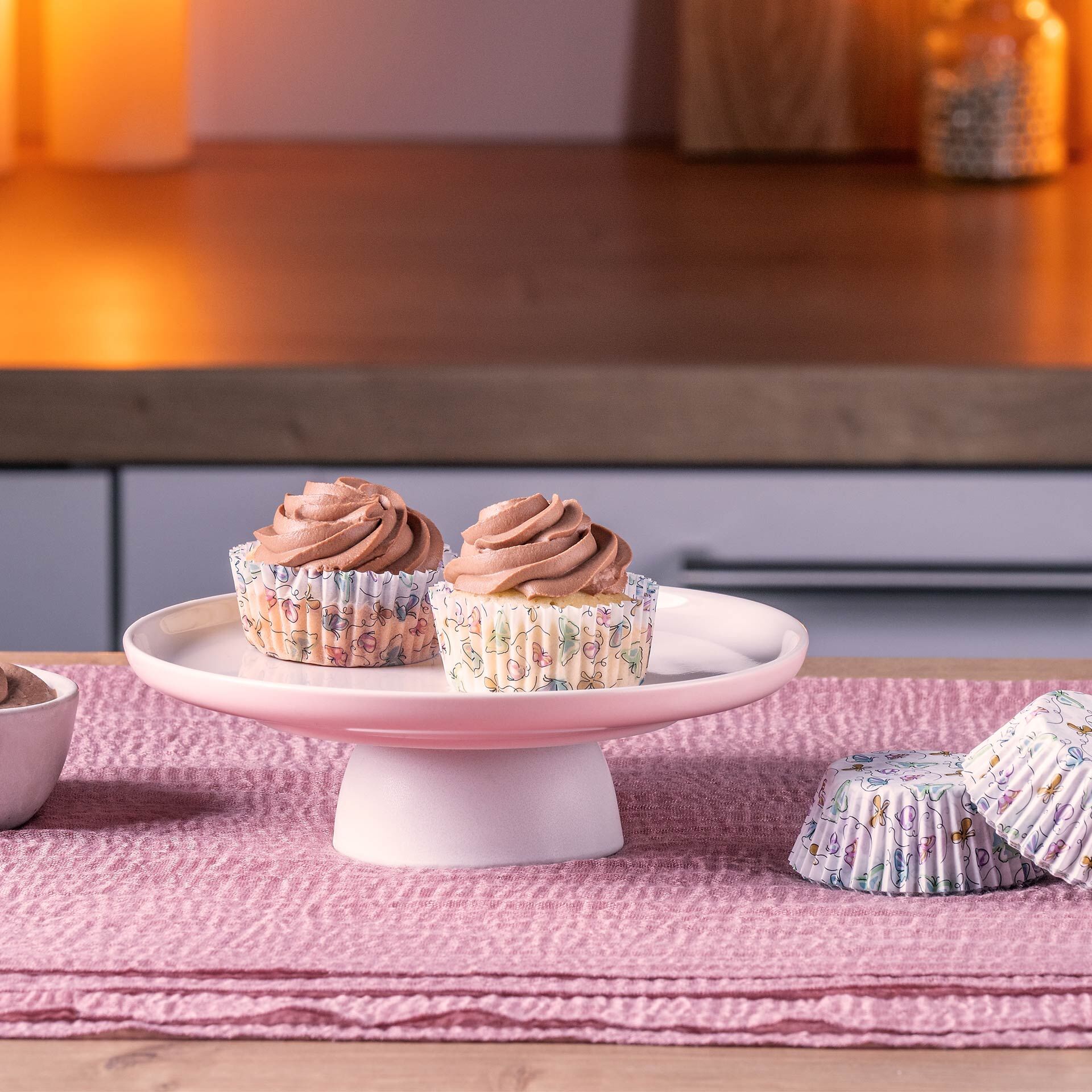 Muffinförmchen Schmetterling, Ø5cm, 50 Stk.